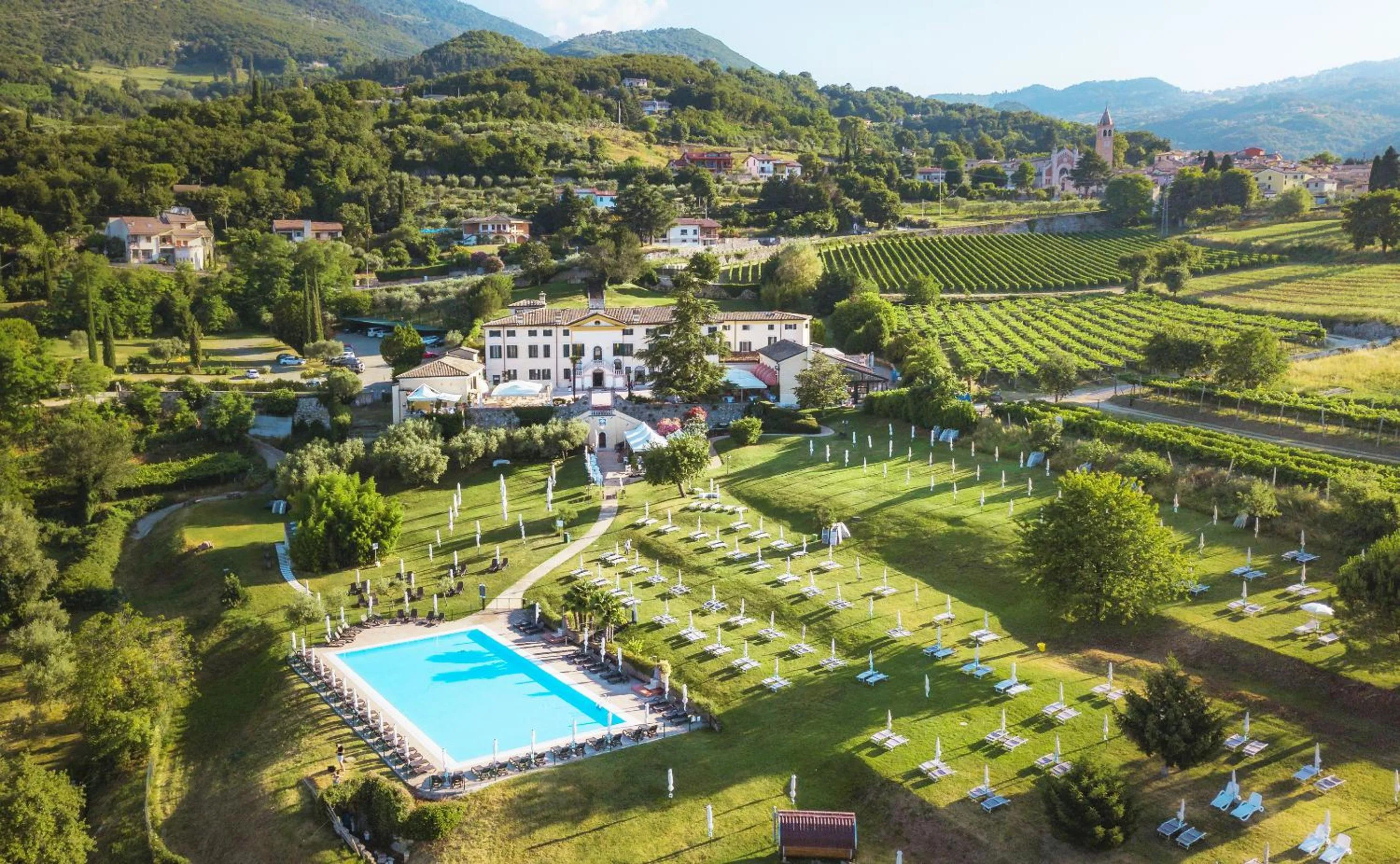 Bird's eye view in Hotel Villa Cariola