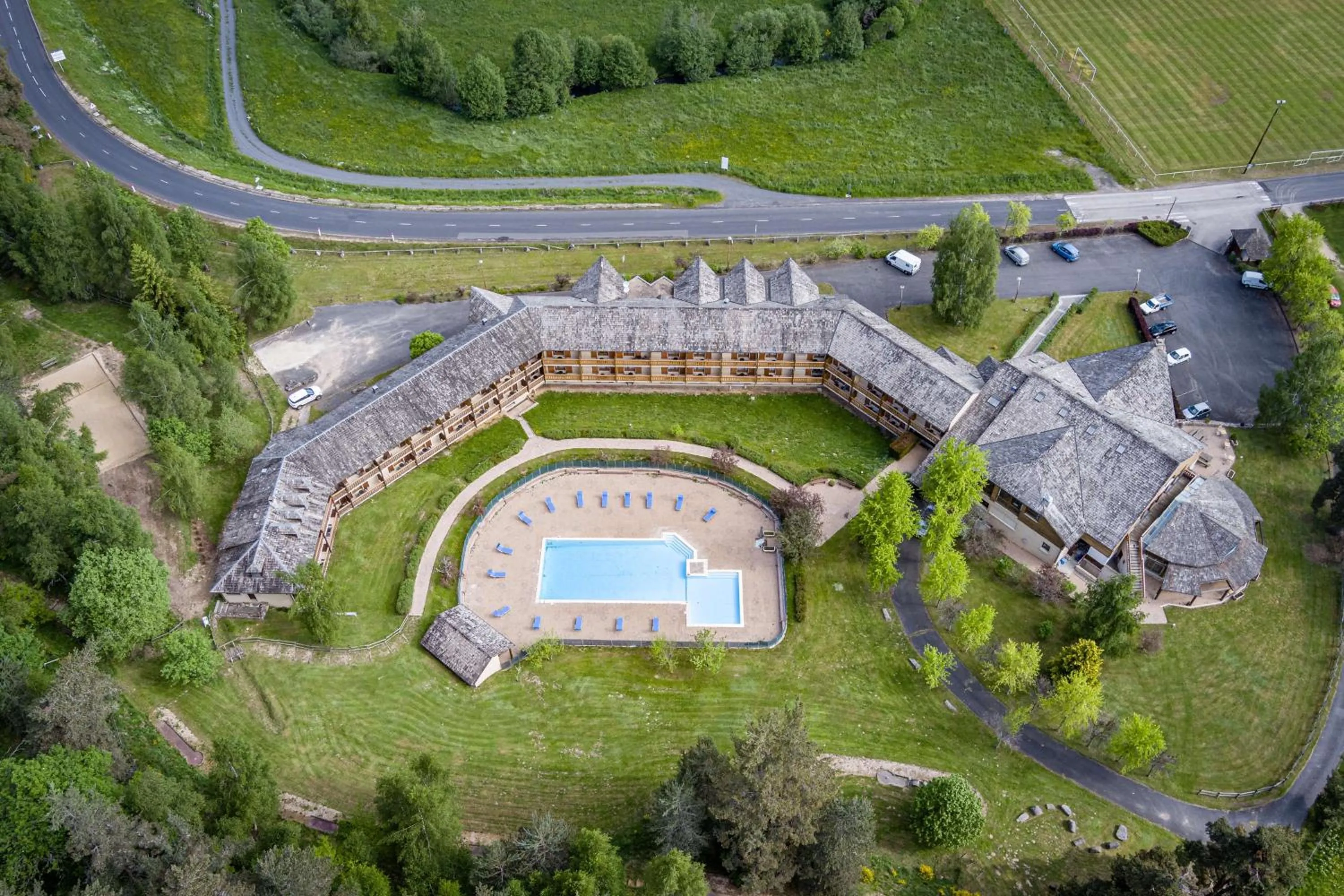 Property building in Les Hameaux De Lozere Sure Hotel Collection by Best Western