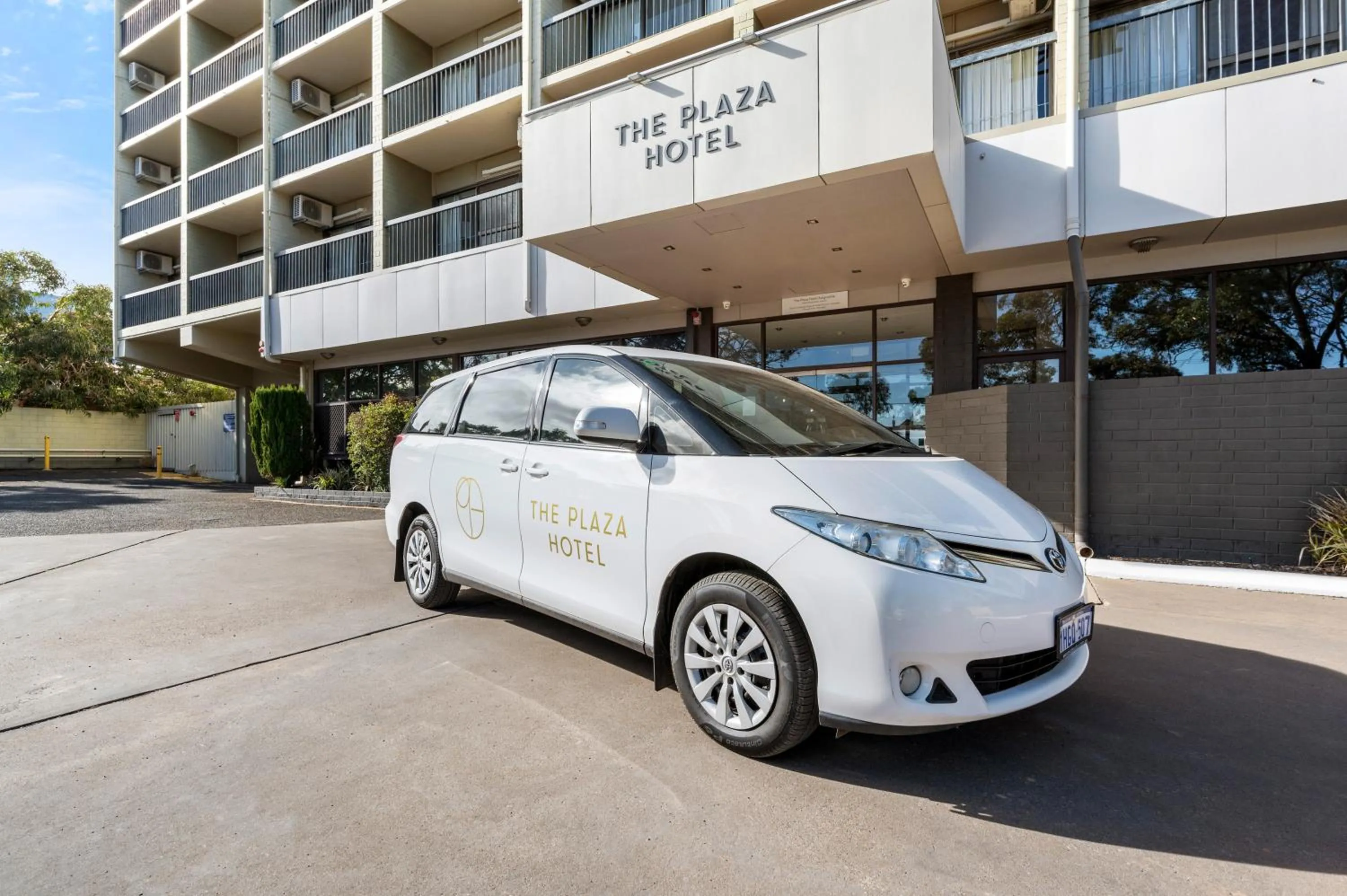 Facade/entrance in The Plaza Hotel Kalgoorlie