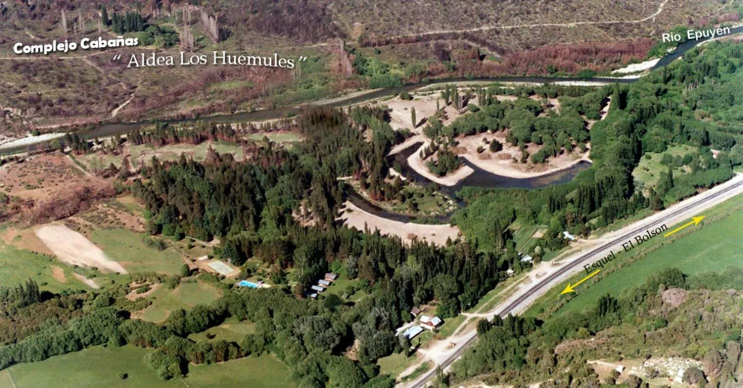 Bird's eye view in Cabañas y Hosteria Aldea Los Huemules