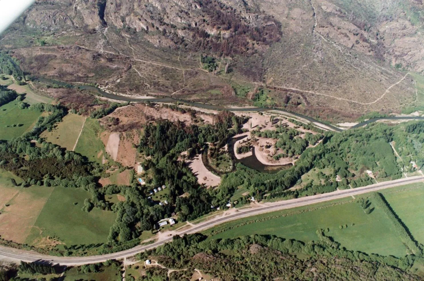 Bird's eye view in Cabañas y Hosteria Aldea Los Huemules