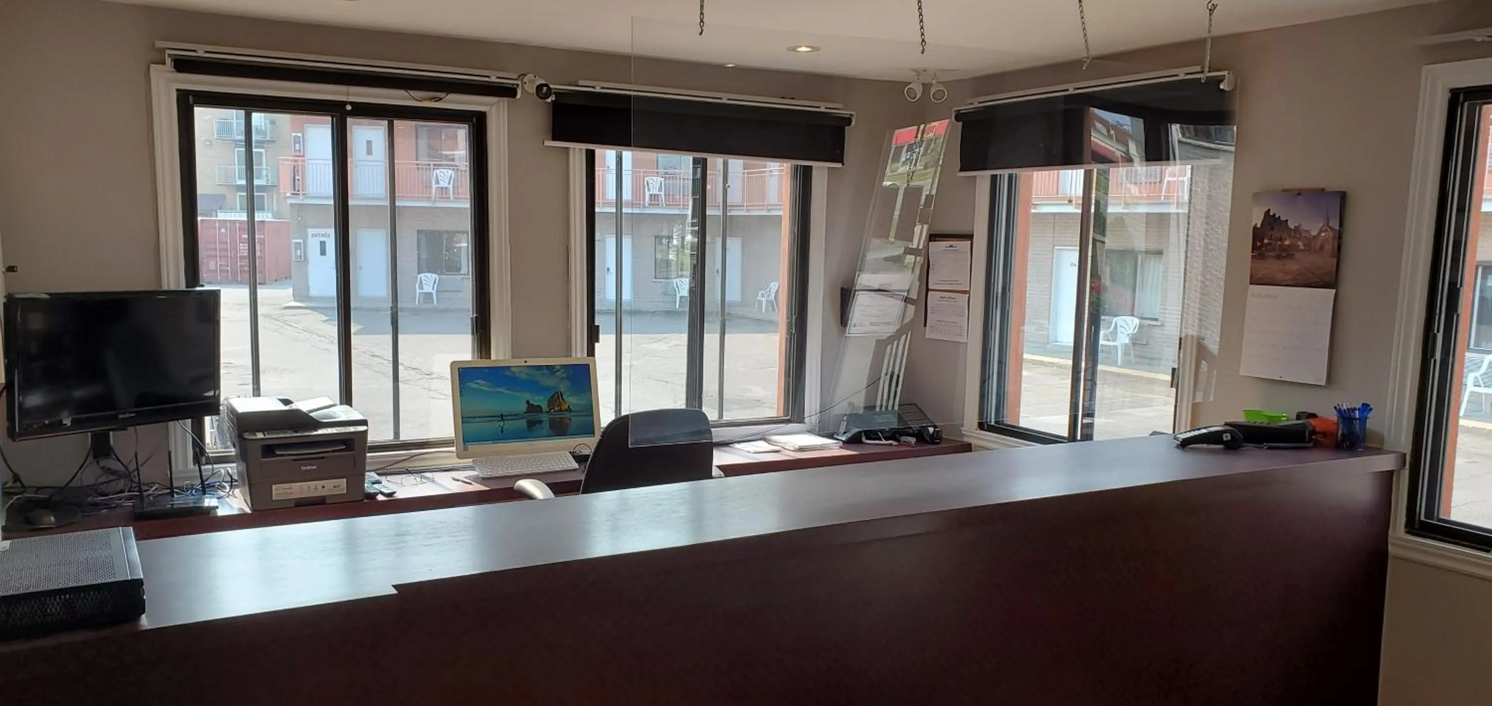 Lobby or reception in Motel Falcon