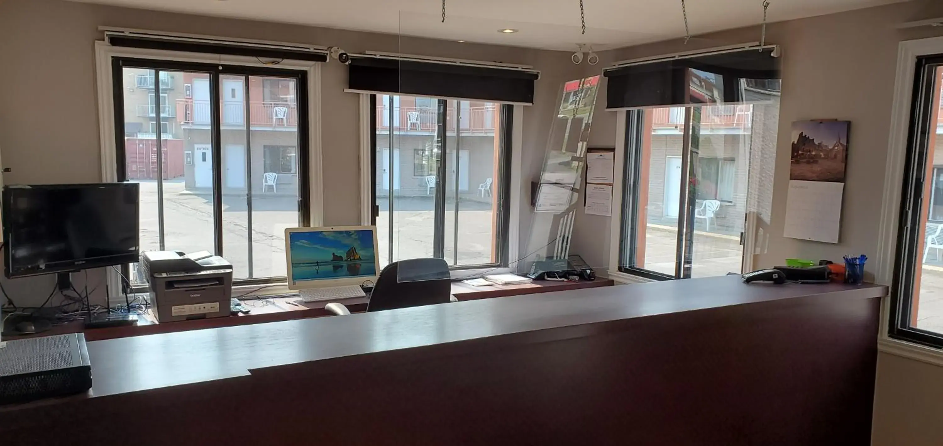 Lobby or reception in Motel Falcon Lobby or reception in Motel Falcon