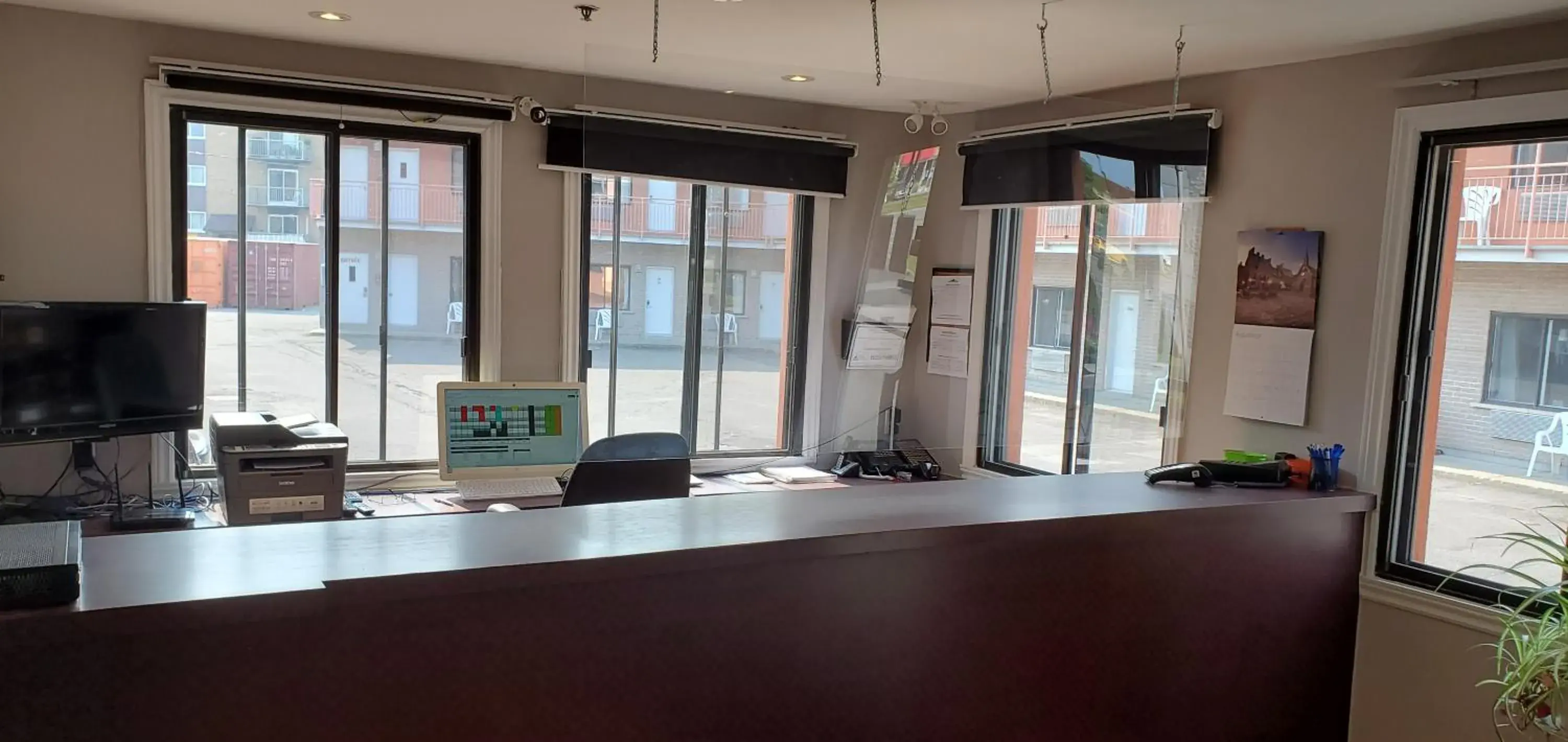 Lobby or reception in Motel Falcon Lobby or reception in Motel Falcon