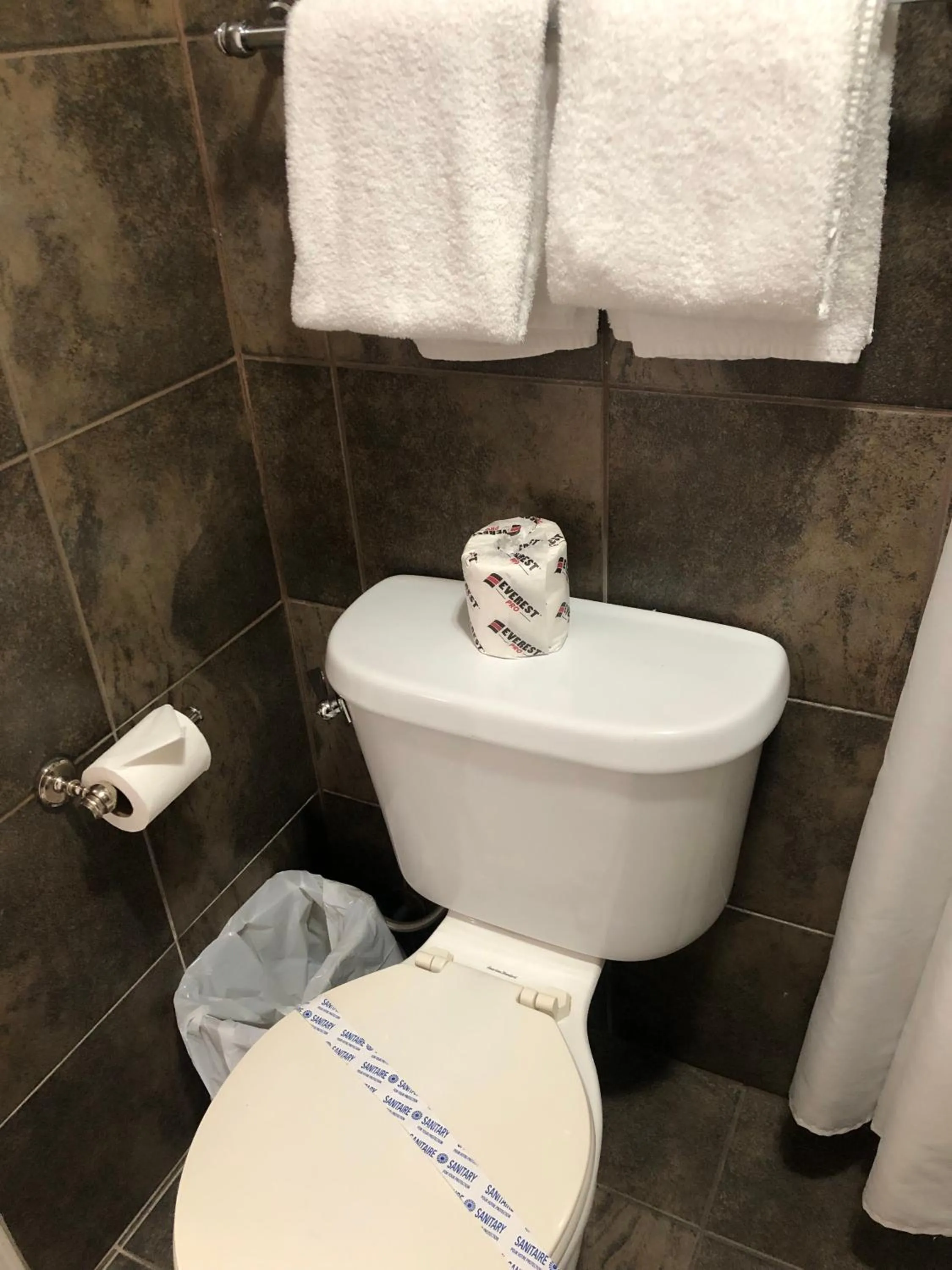Toilet in Motel Falcon