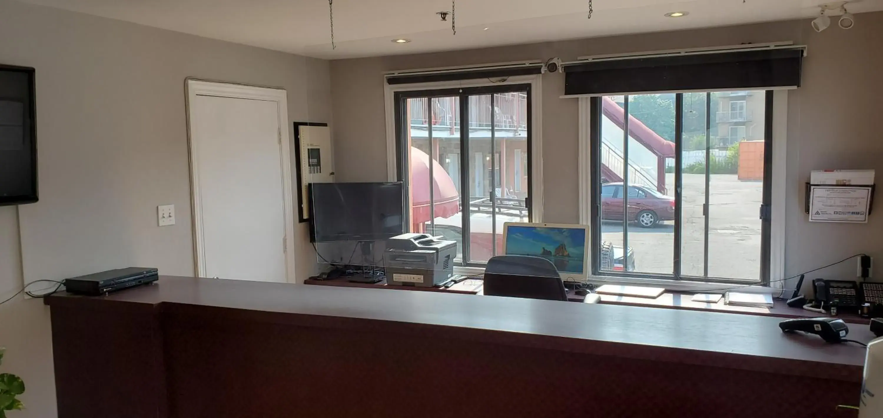 Lobby or reception in Motel Falcon Lobby or reception in Motel Falcon