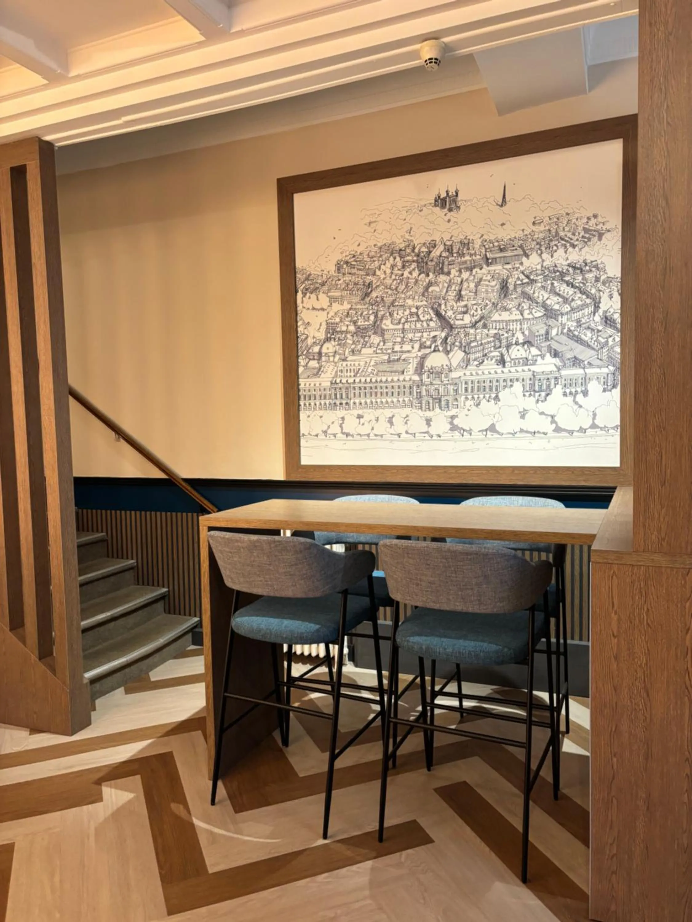 Lobby or reception in Lyo Hôtel - Centre Lyon Perrache