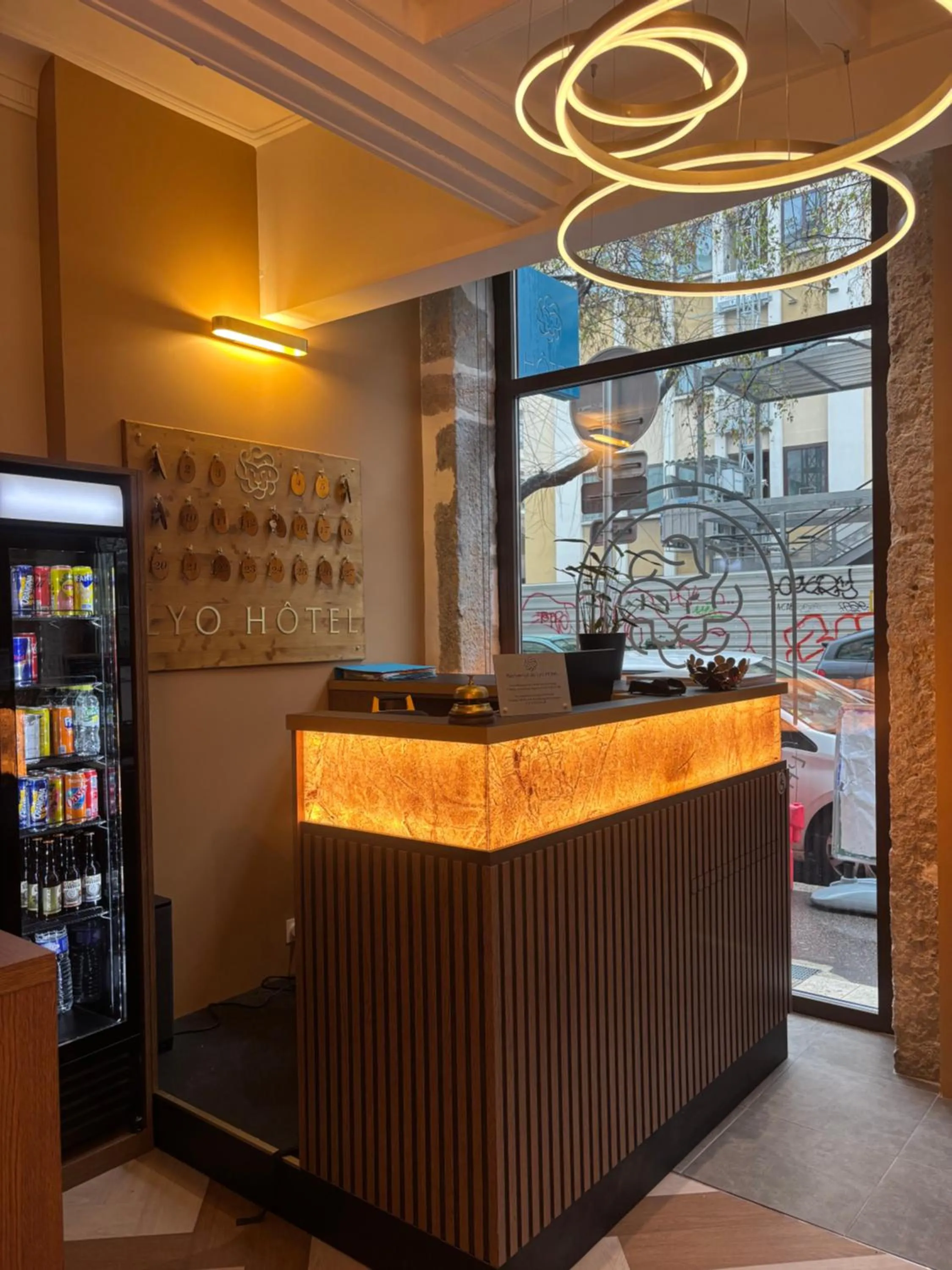 Lobby or reception in Lyo Hôtel - Centre Lyon Perrache