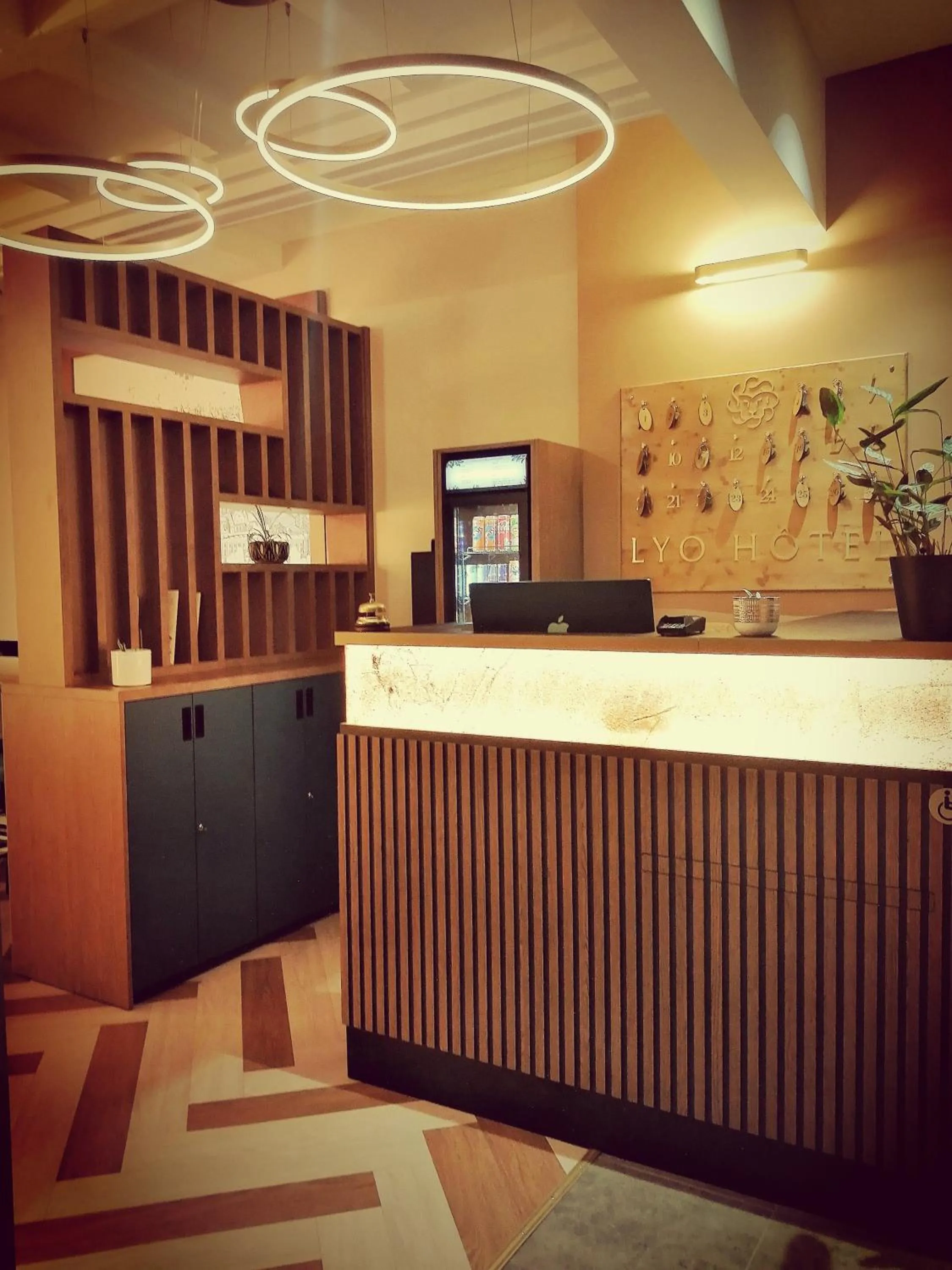 Lobby or reception in Lyo Hôtel - Centre Lyon Perrache