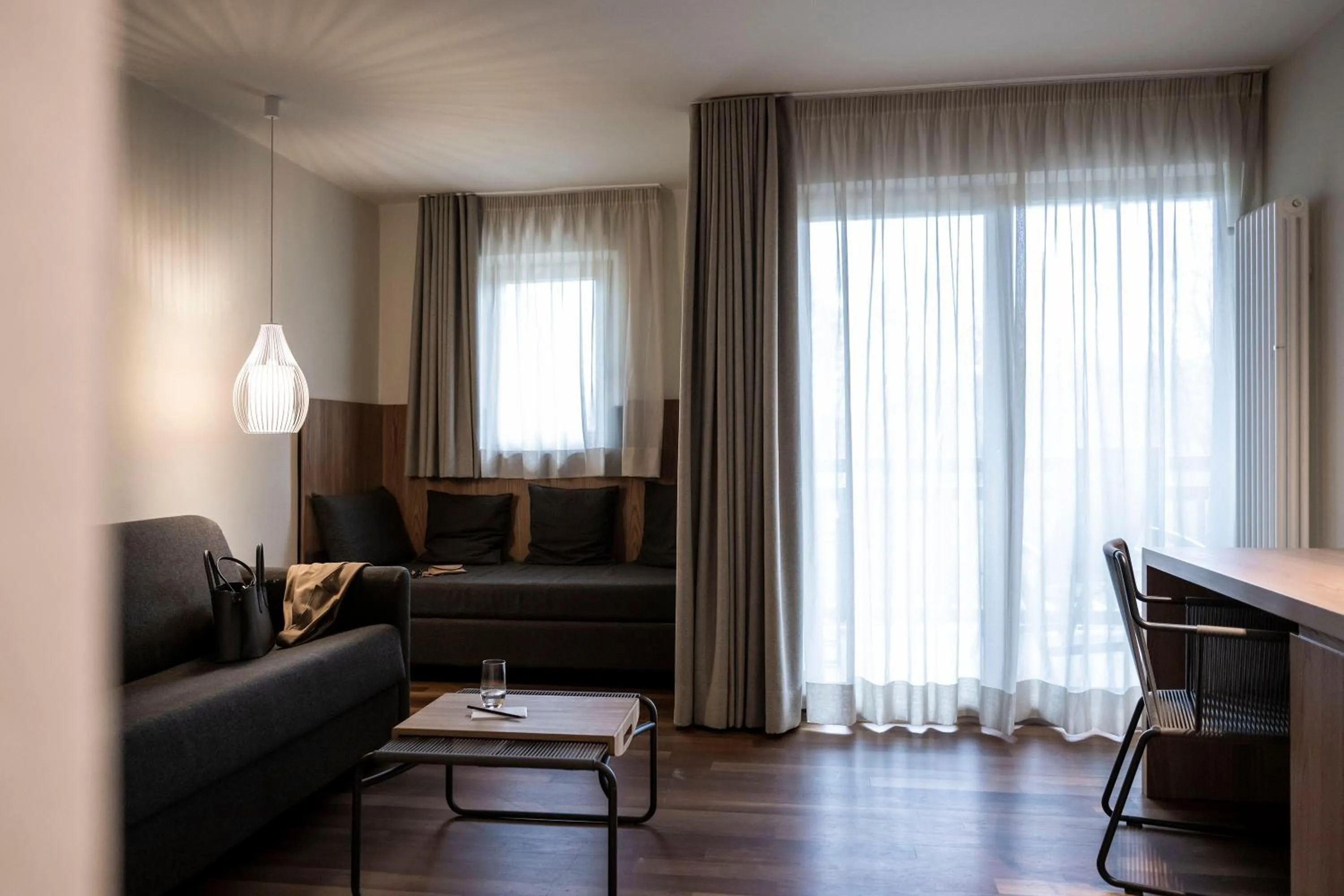 Seating area in Hotel Weingut Stroblhof