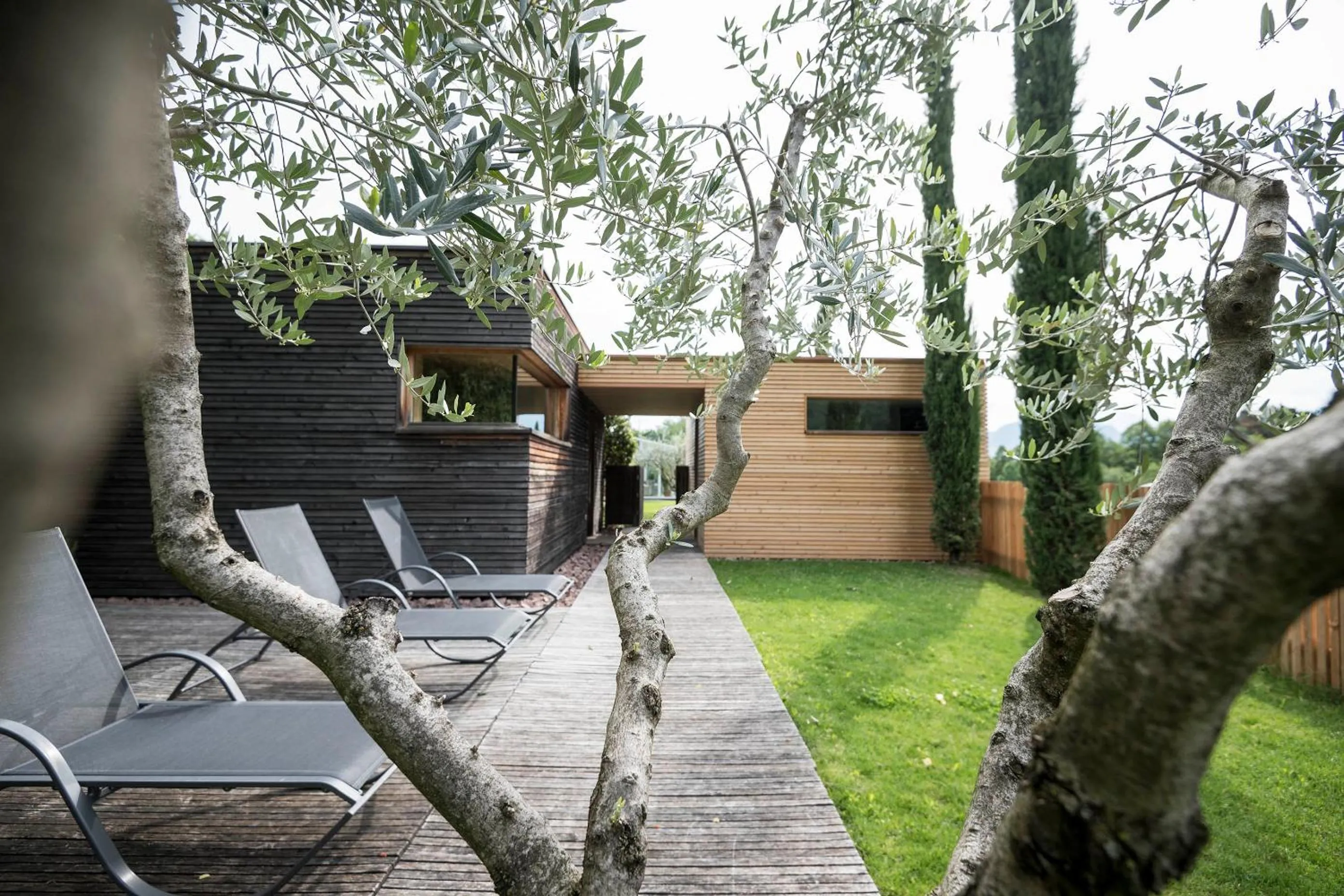 Sauna in Hotel Weingut Stroblhof