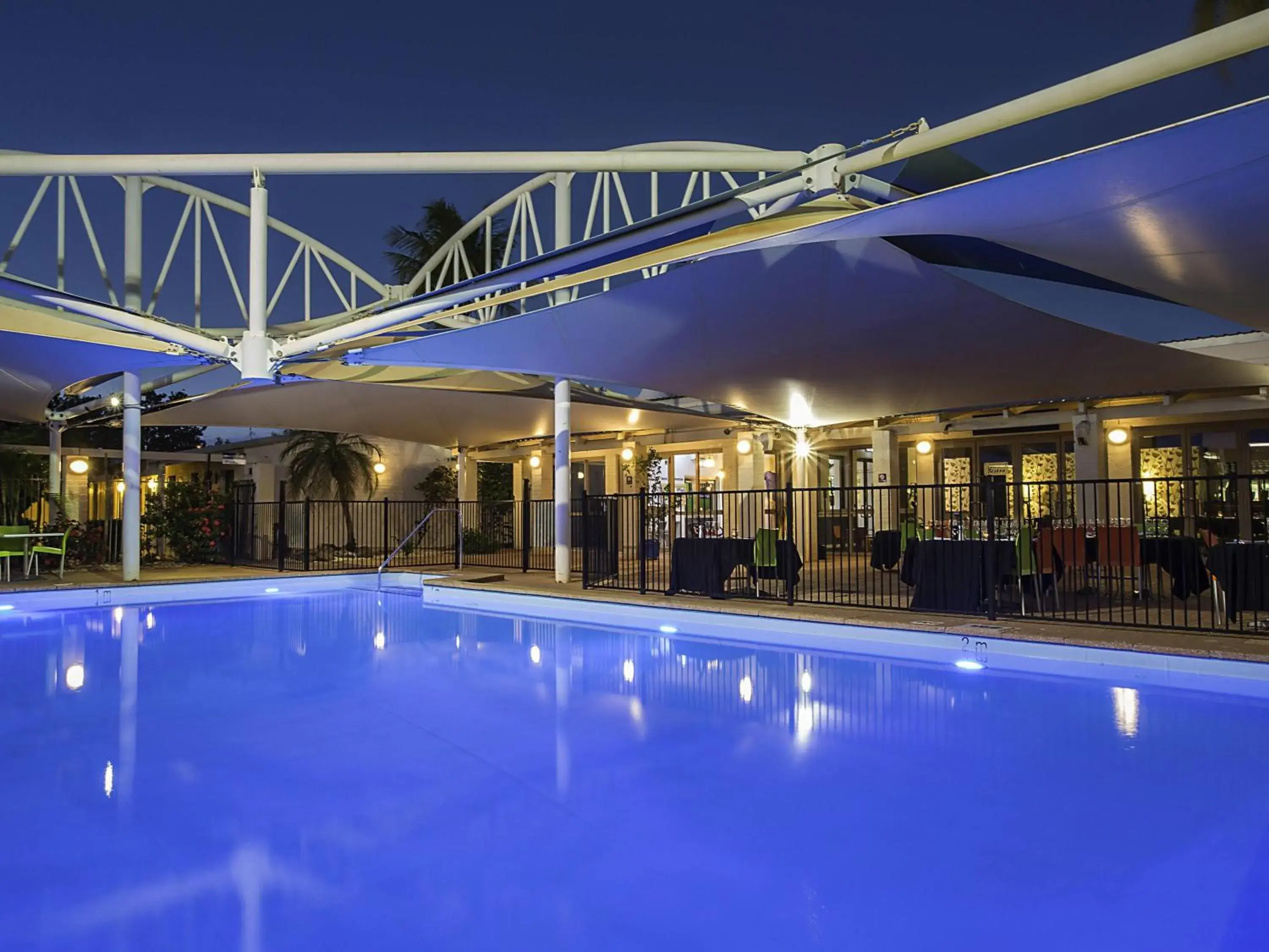Pool view in Ibis Styles Karratha Pool view in Ibis Styles Karratha