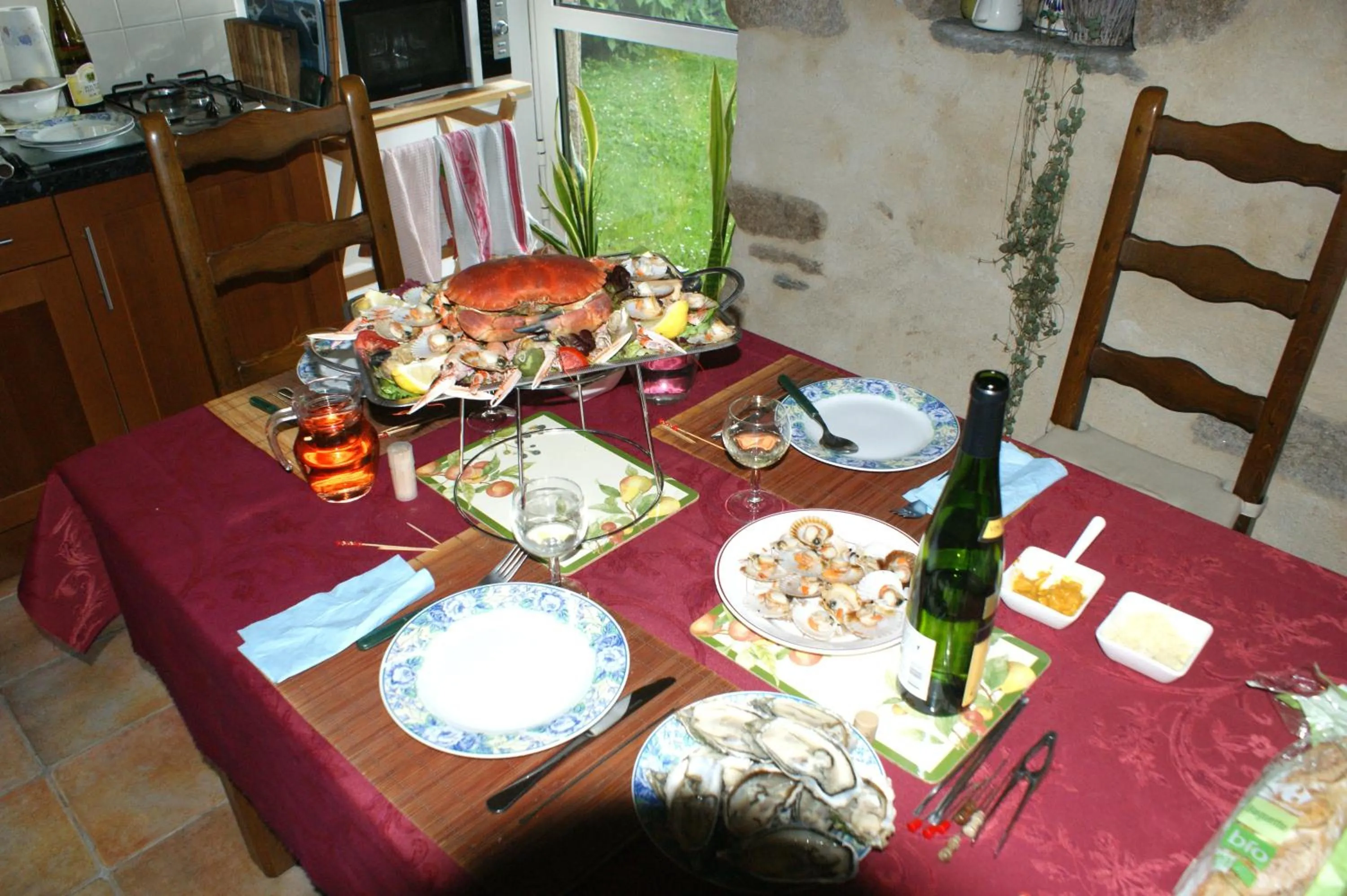 Dining area in Chambres d'hôtes de Penn Ar Yeun