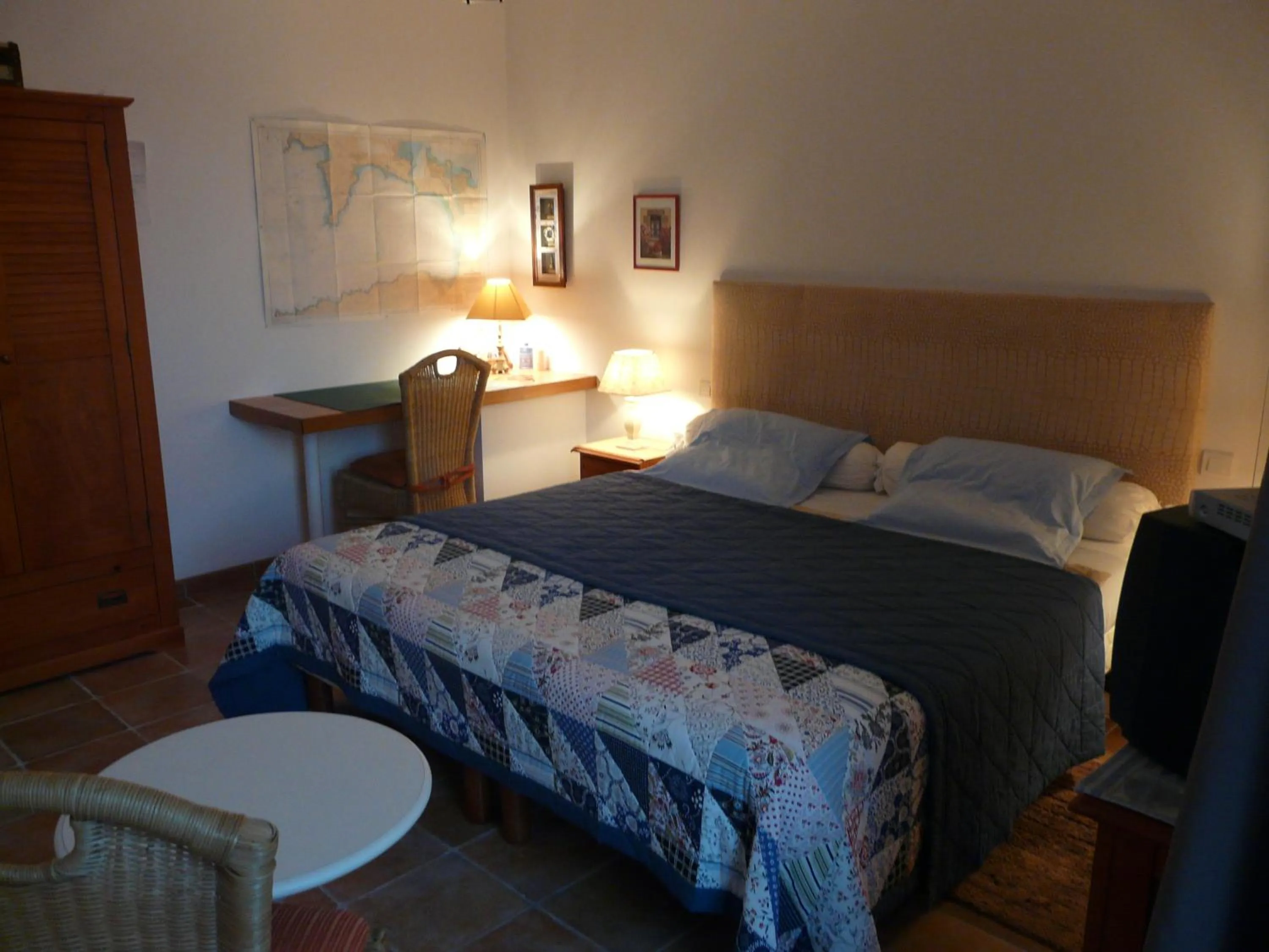 Bed in Chambres d'hôtes de Penn Ar Yeun