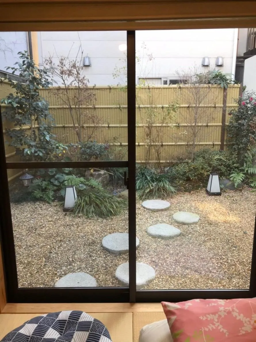 Balcony/Terrace in Saiinkaku Kyoto Tanbaguchi Japanese Garden House