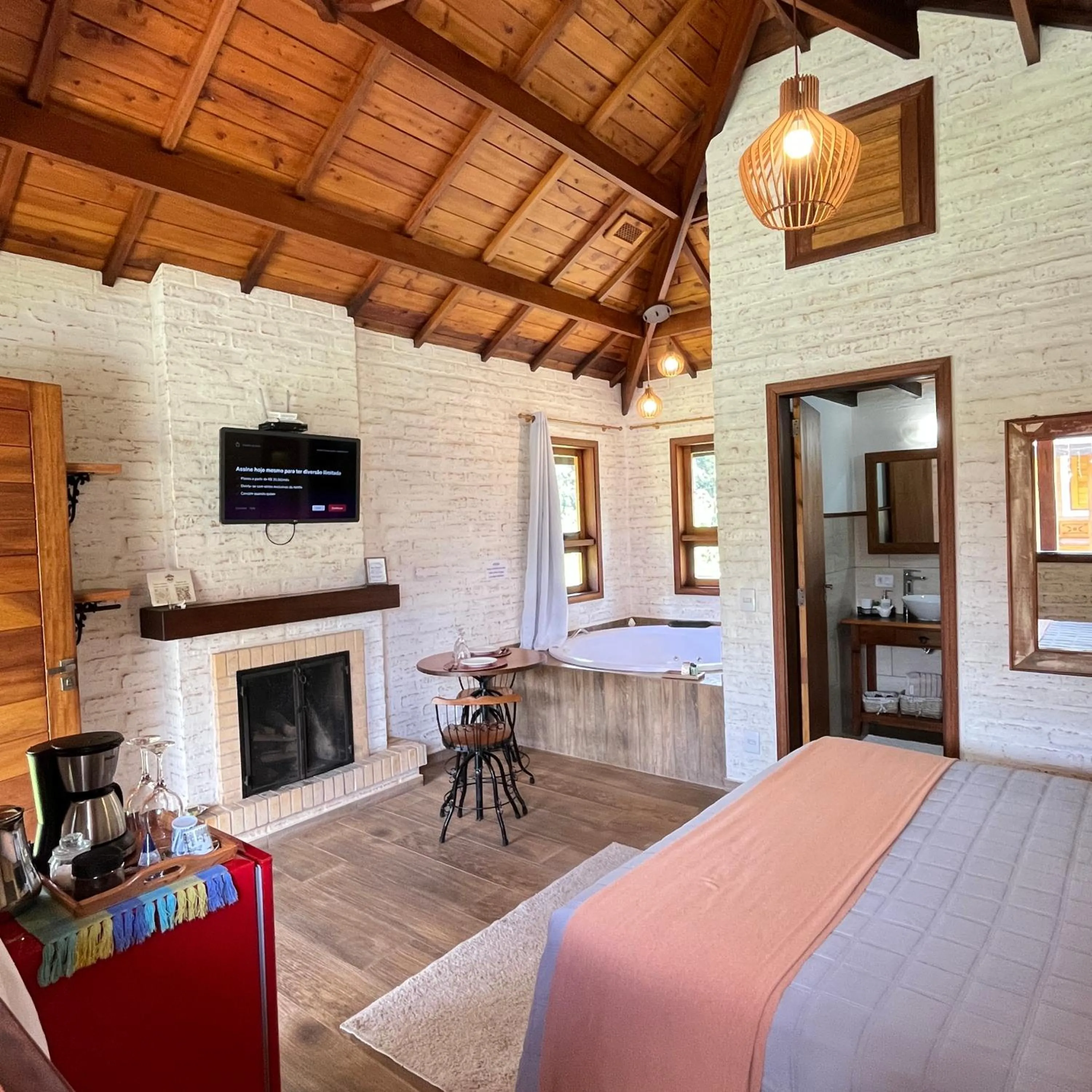 Bed in Chale Villa do Valle