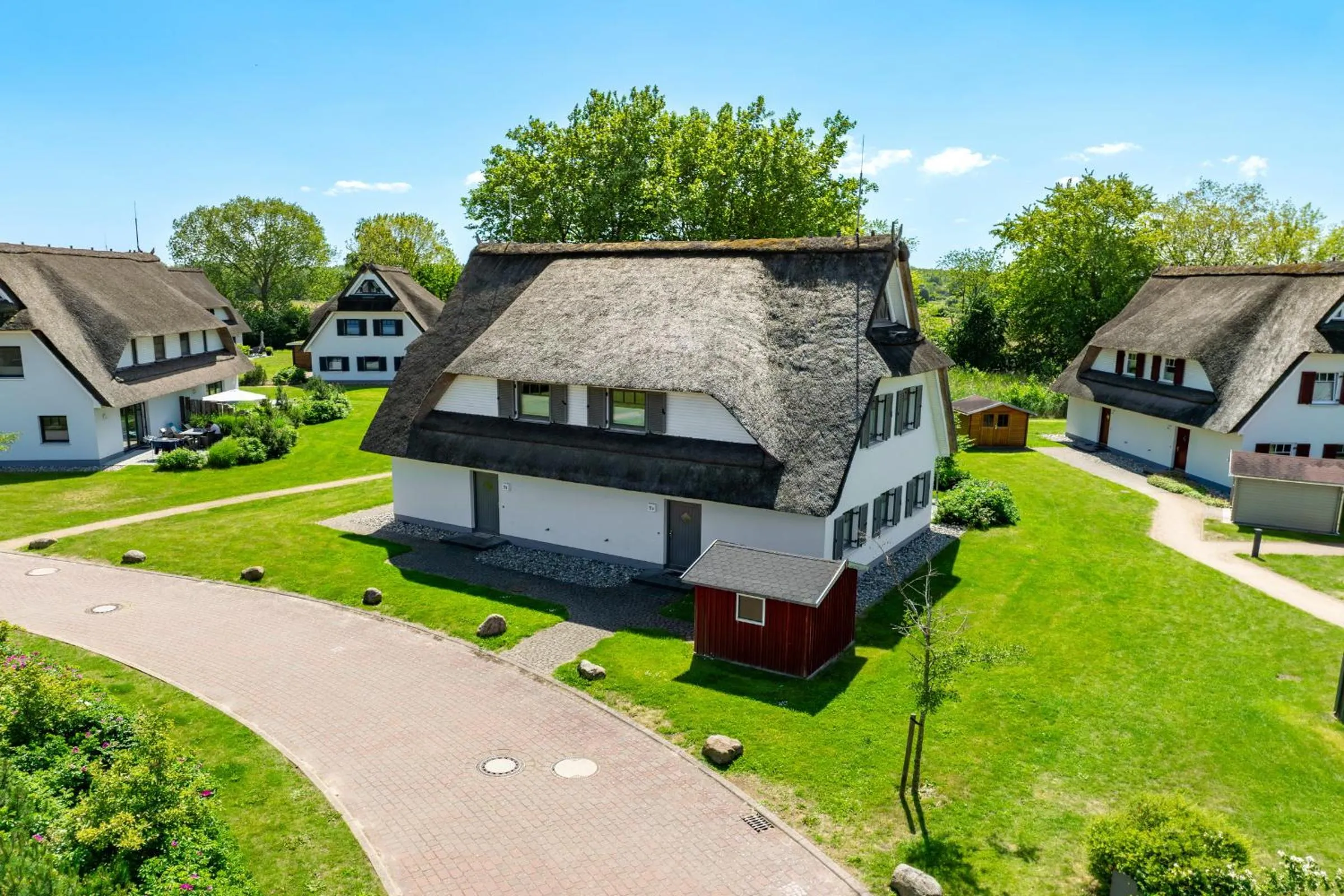Bird's eye view in Reethaus Am Mariannenweg 09a