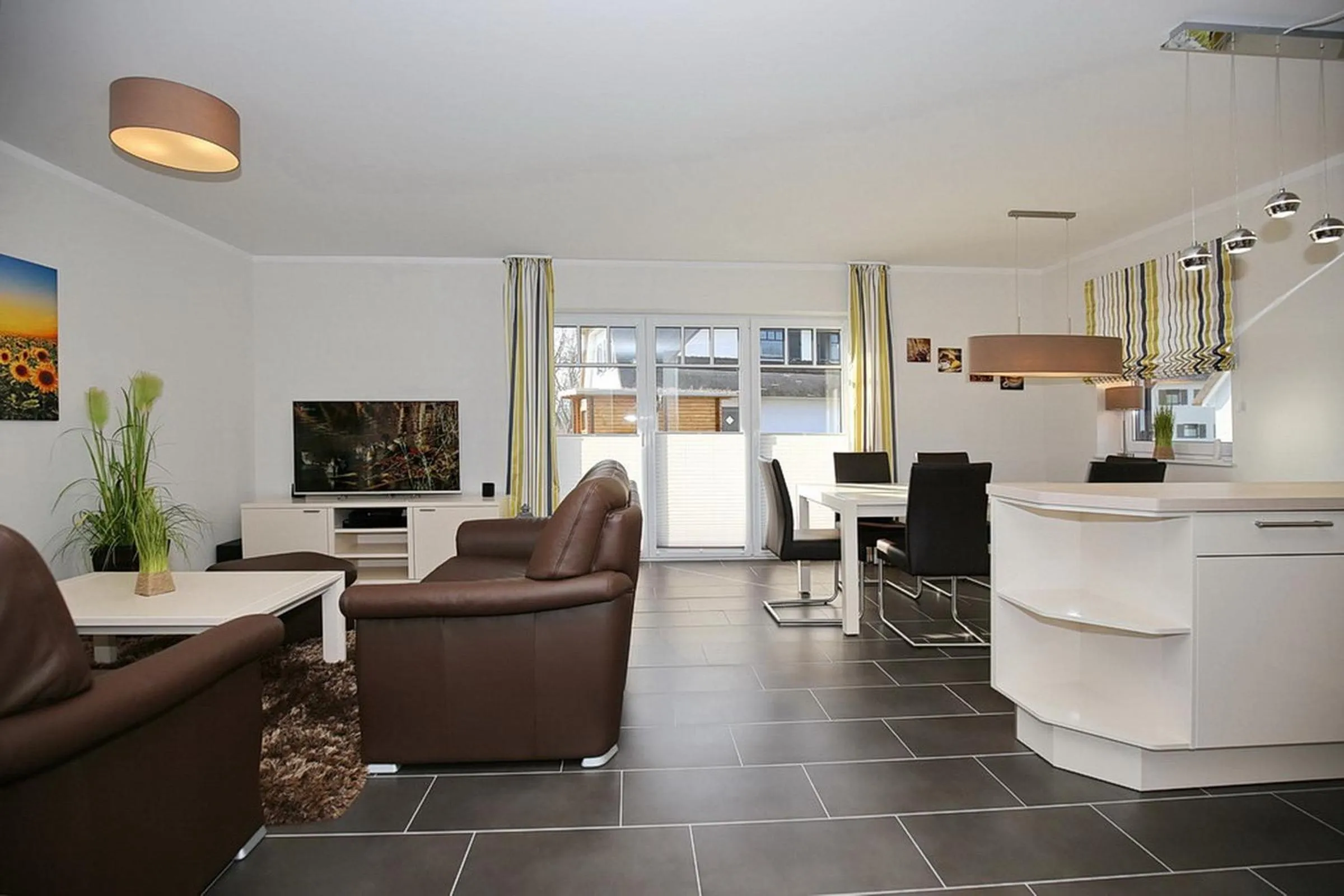 Living room in Reethaus Am Mariannenweg 09a