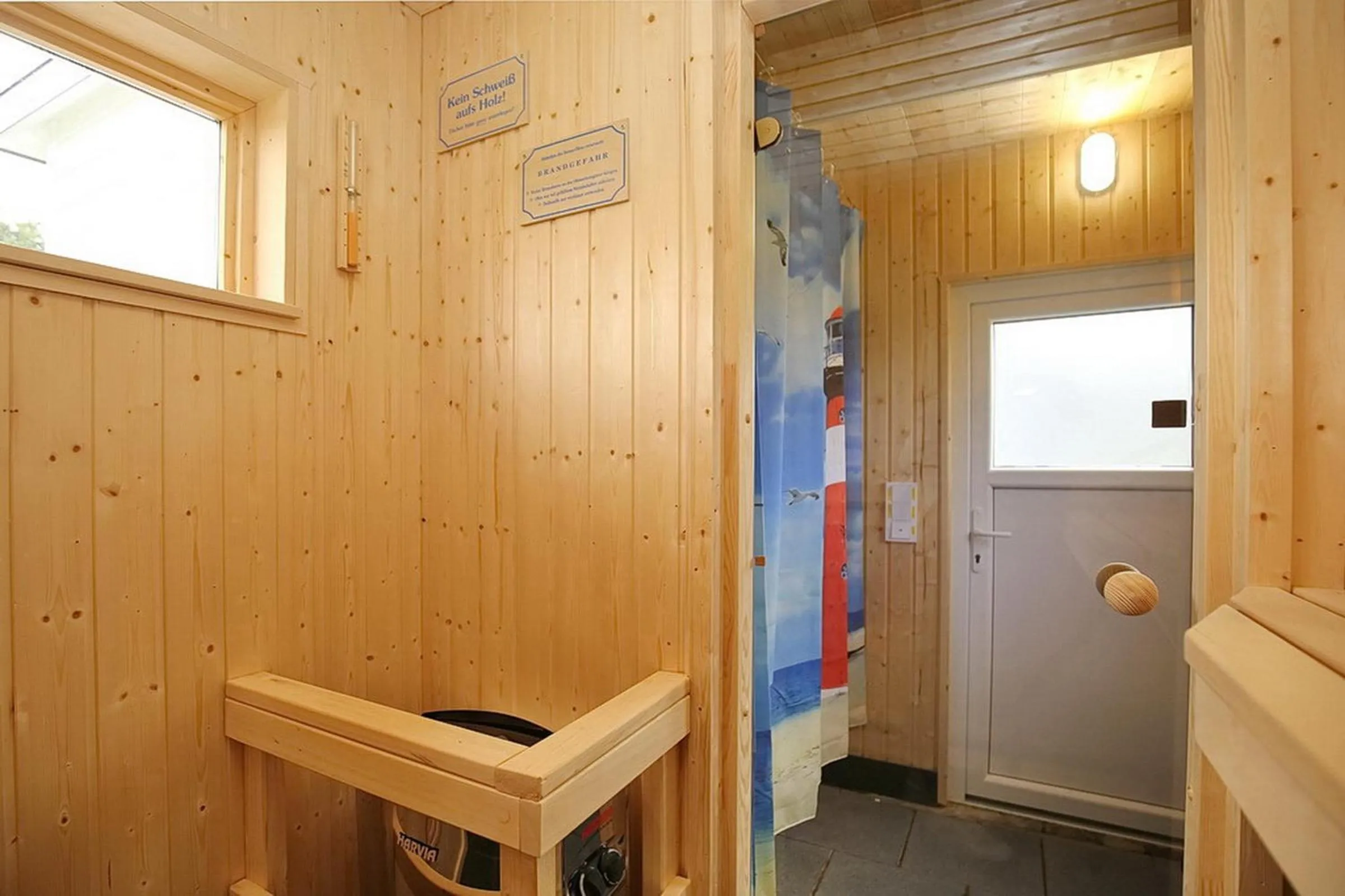 Sauna in Reethaus Am Mariannenweg 09a