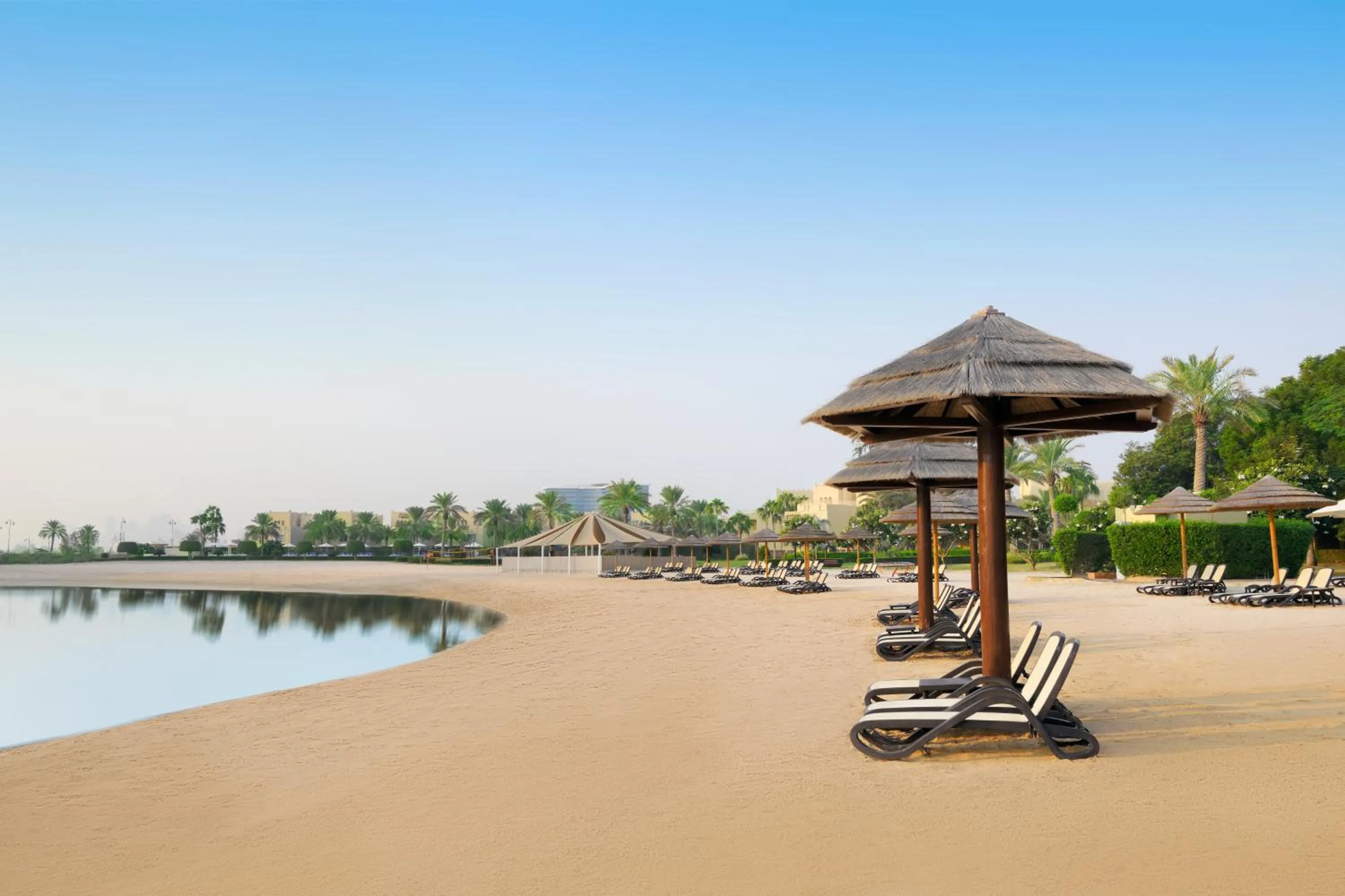 Beach in Grand Hyatt Doha Hotel & Villas