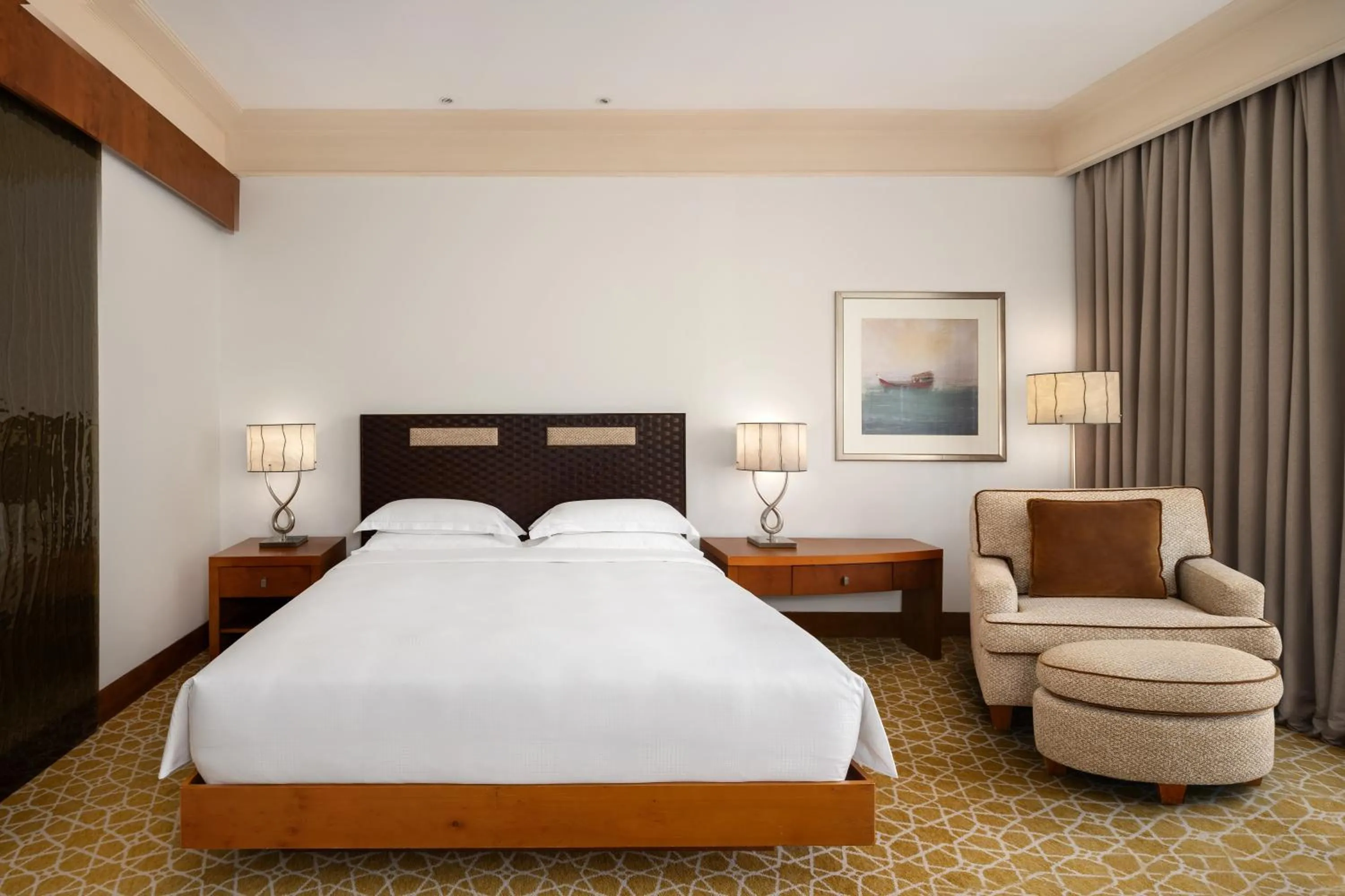 Bedroom, Bed in Grand Hyatt Doha Hotel & Villas