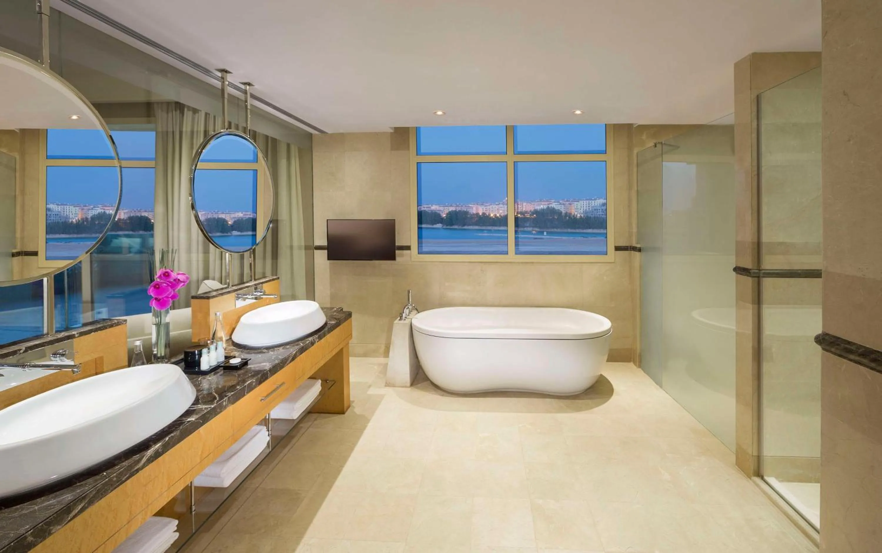 Bathroom in Grand Hyatt Doha Hotel & Villas
