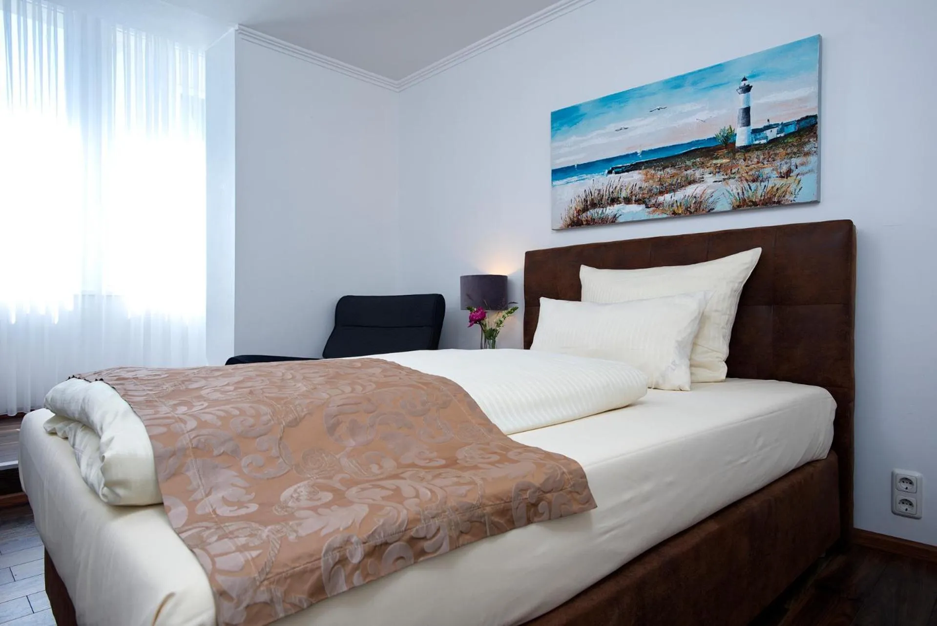 Bed in Hotel von Stephan
