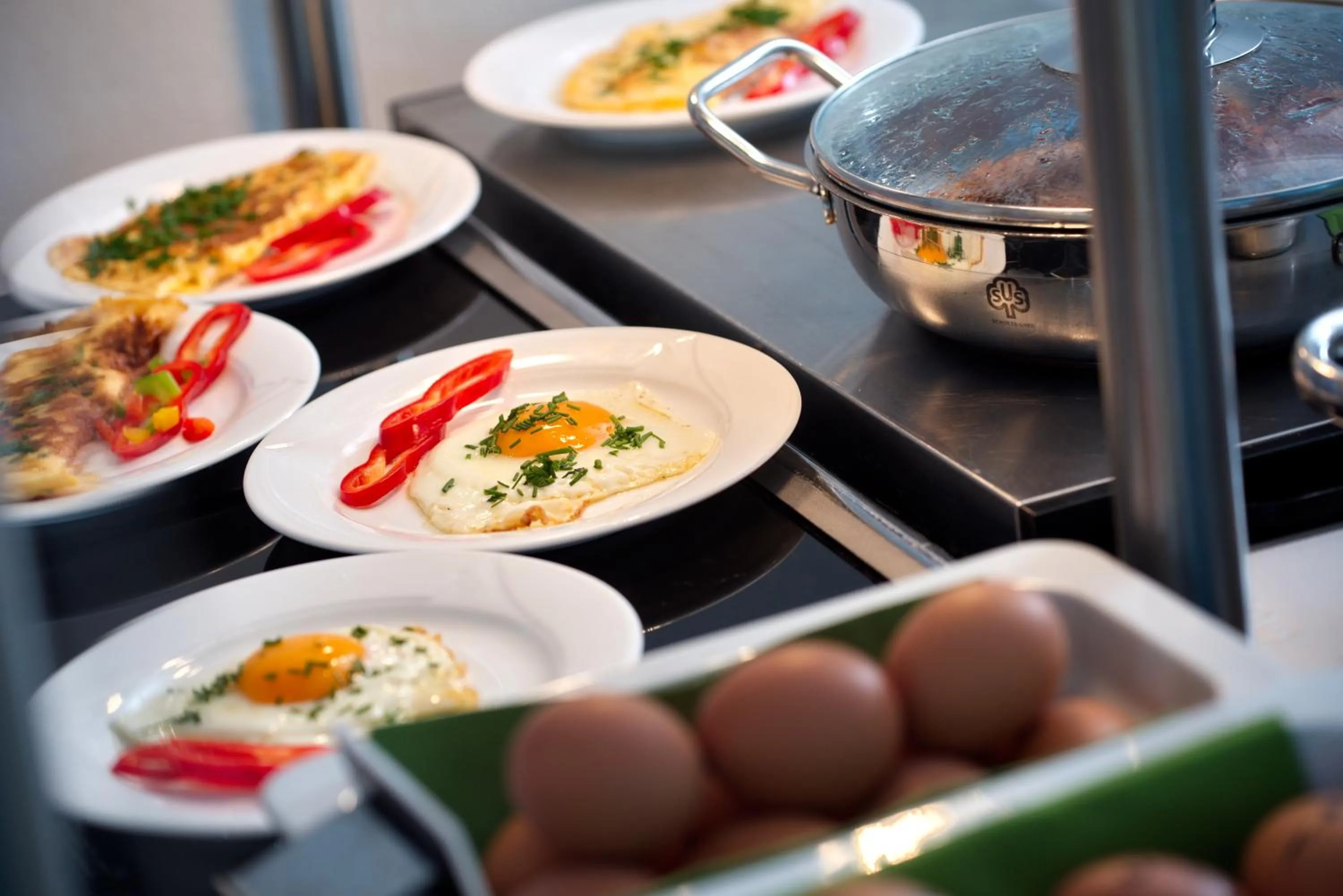 Buffet breakfast in Hotel von Stephan