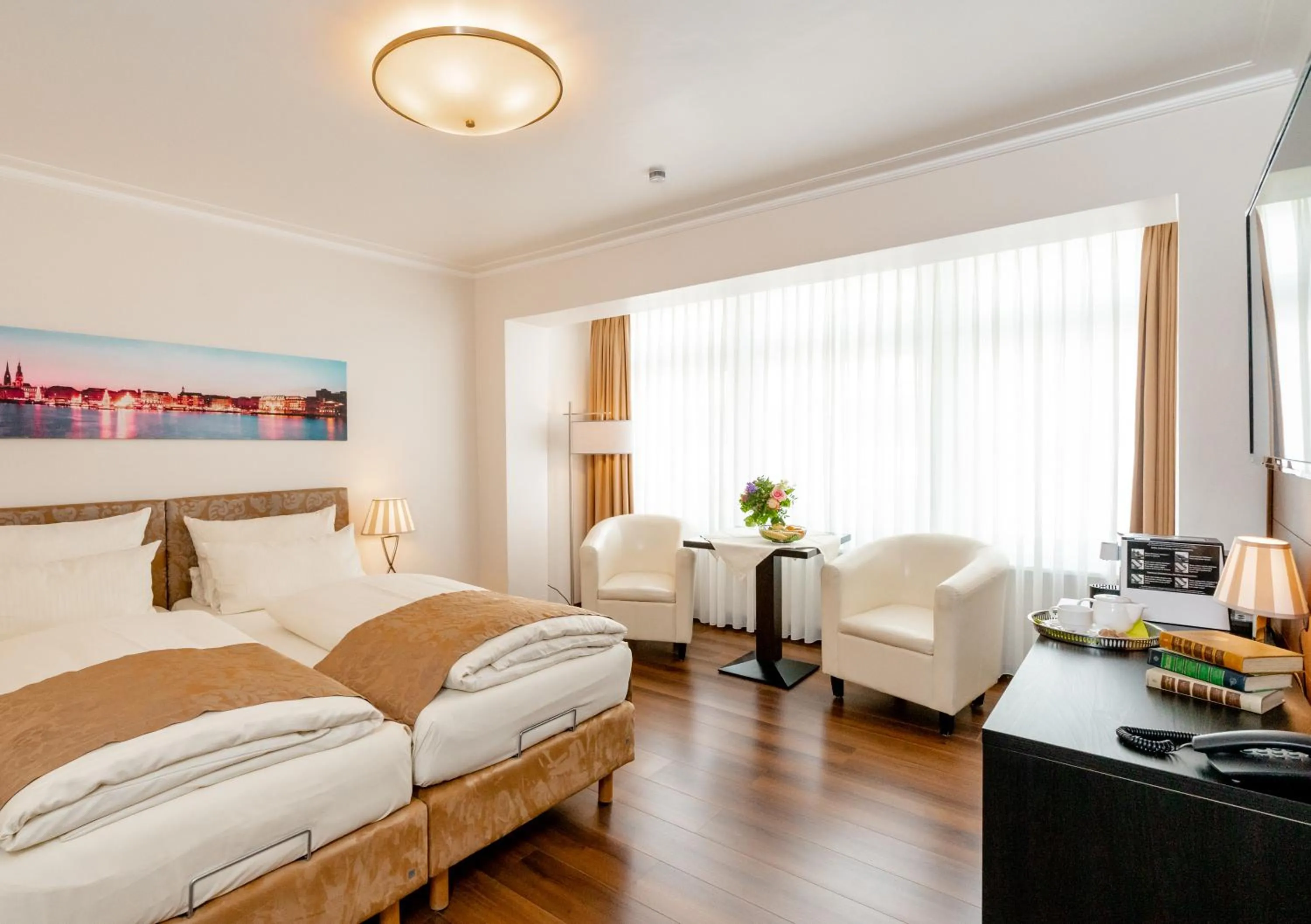 Bed in Hotel von Stephan