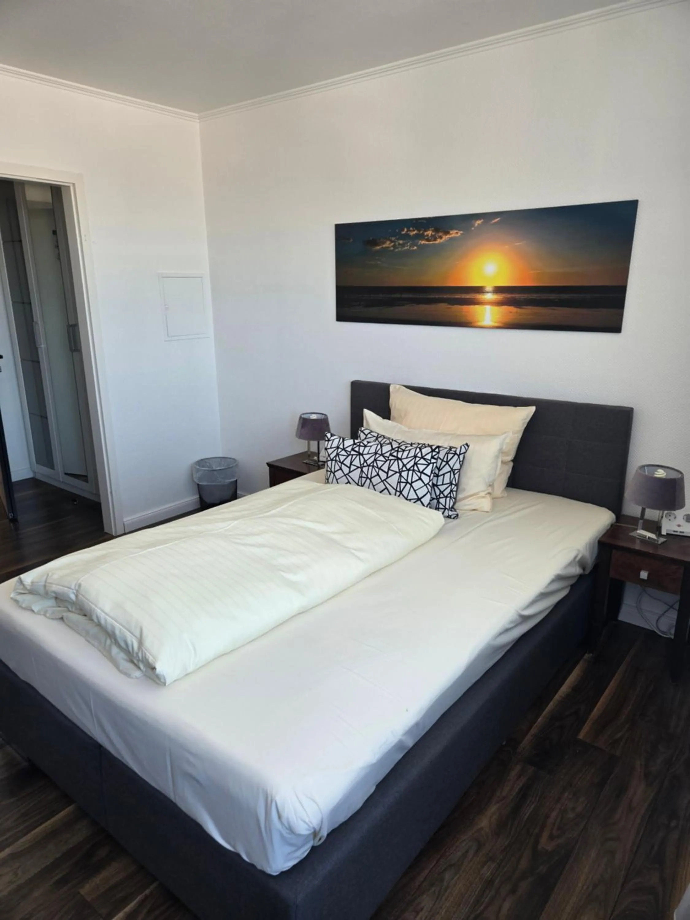 Bed in Hotel von Stephan