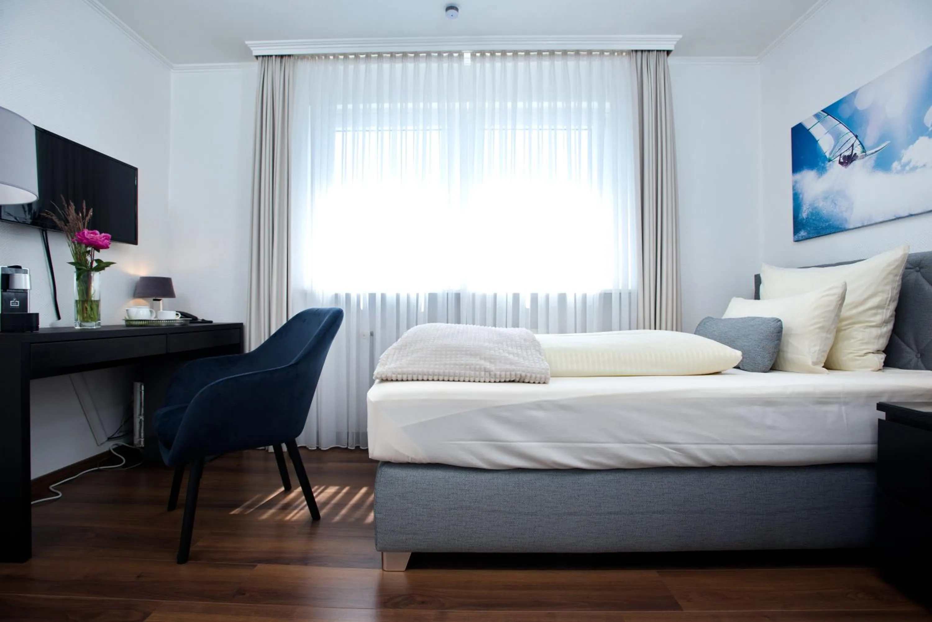 Bed in Hotel von Stephan
