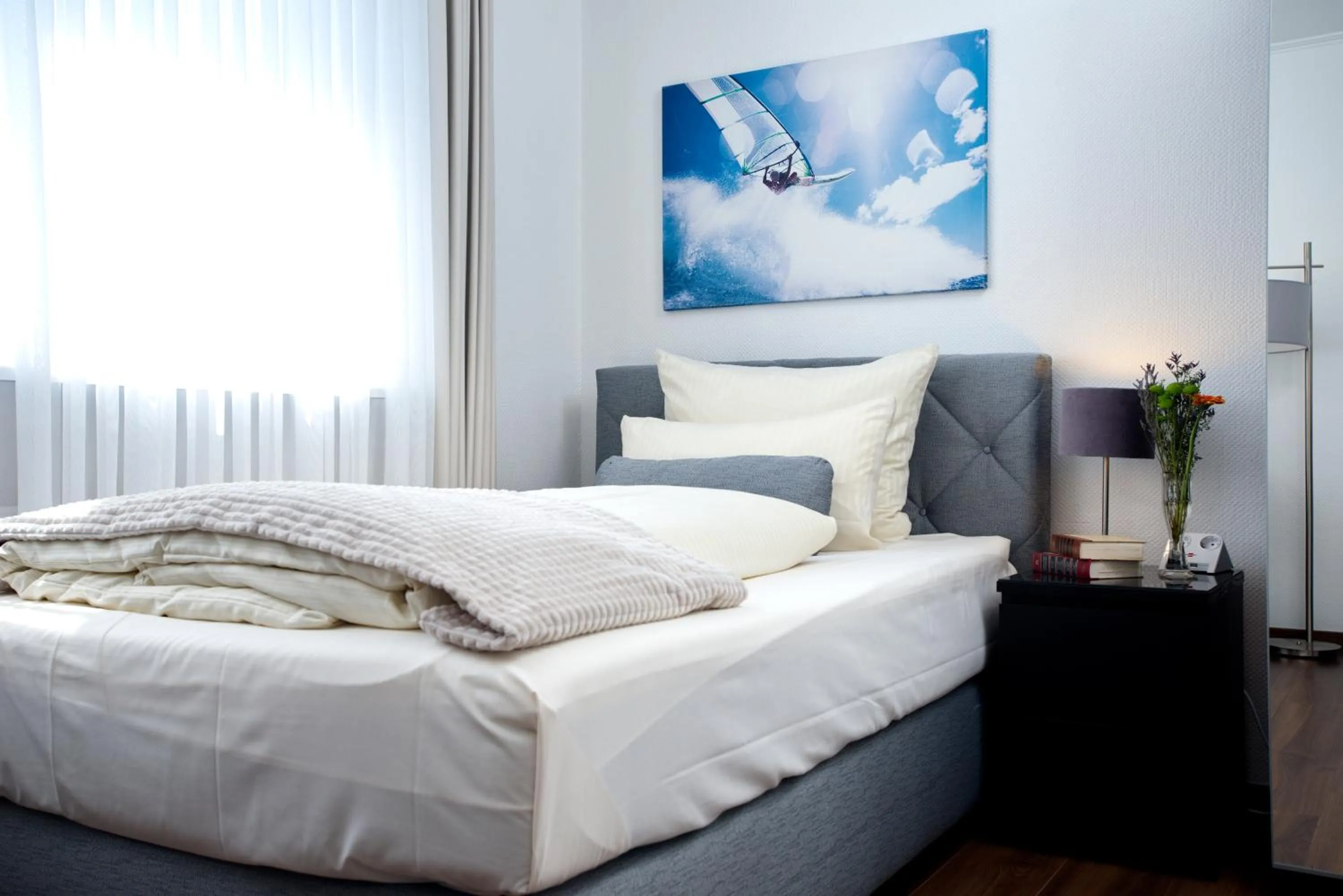 Bed in Hotel von Stephan