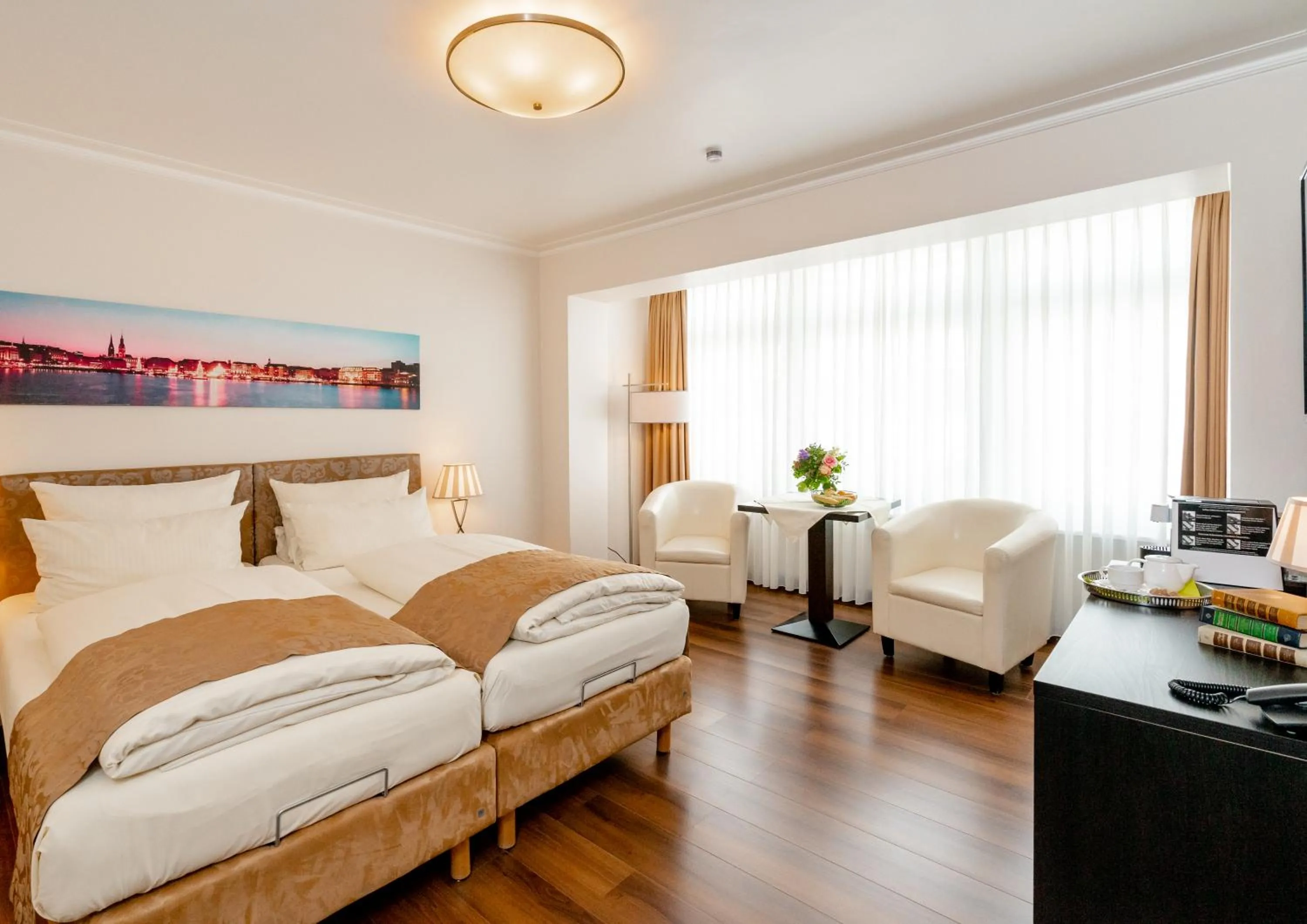 Bed in Hotel von Stephan