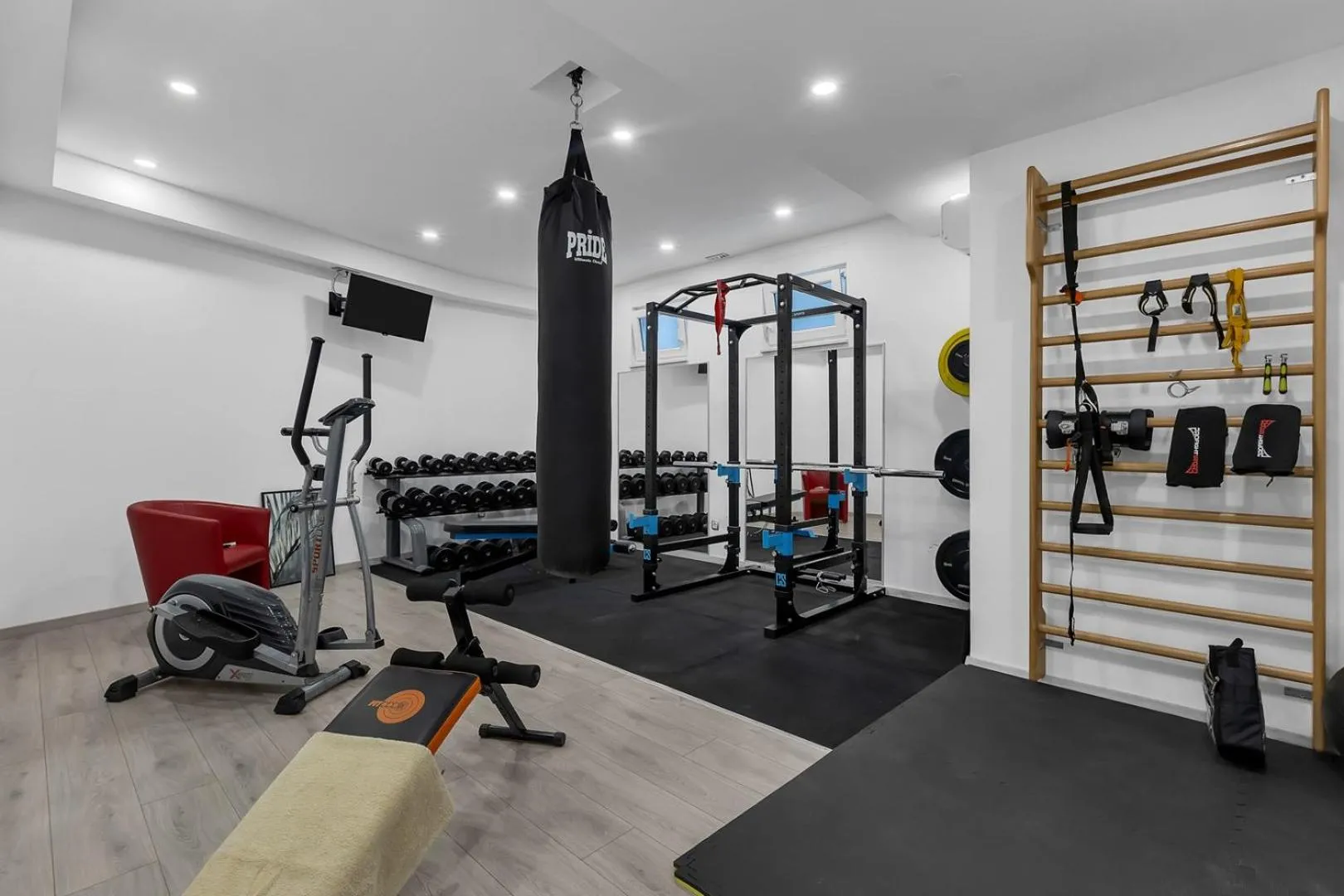 View (from property/room) in Luxury villa Mae in Makarska, pool and gym