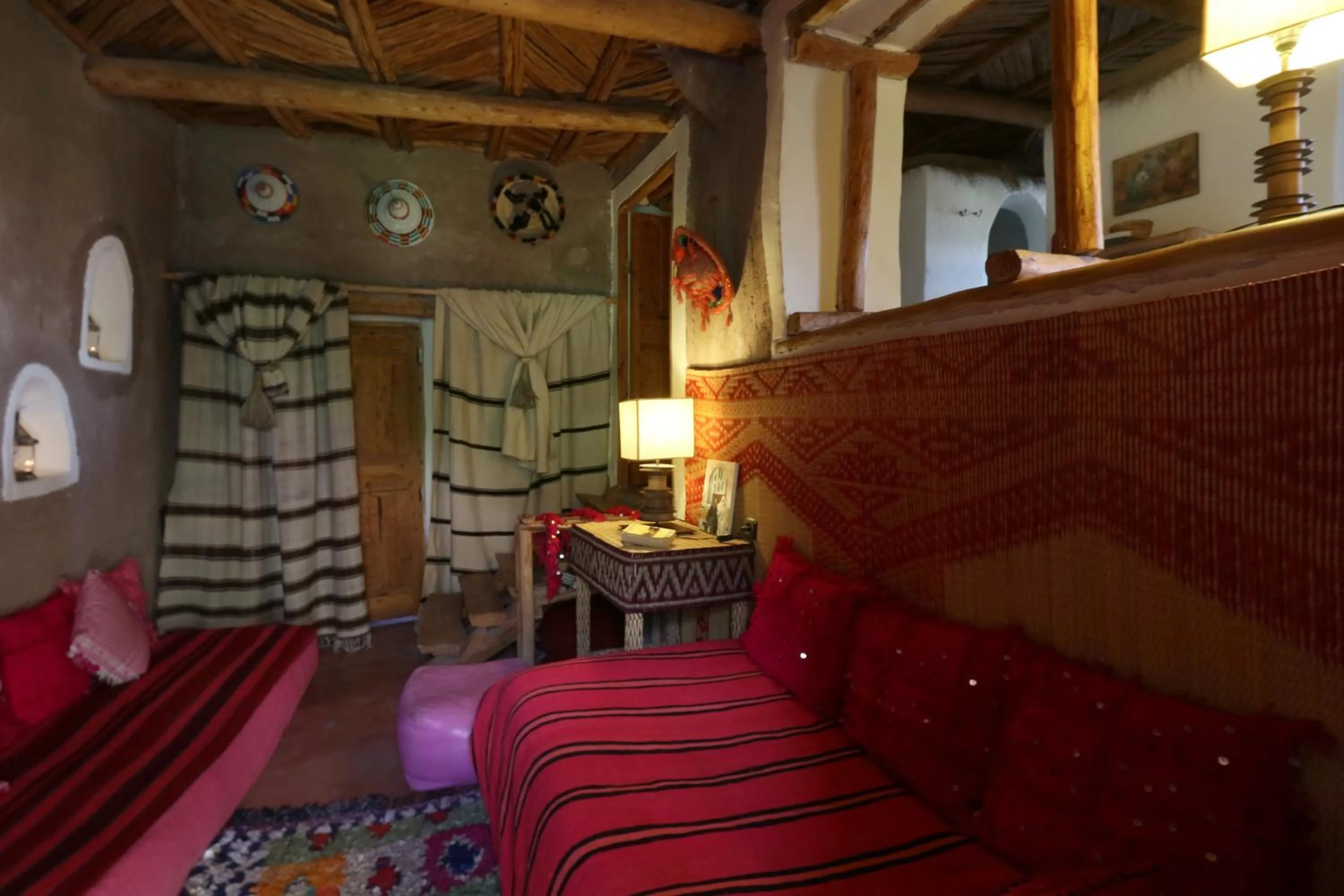 Bathroom, Bed in Douar Samra