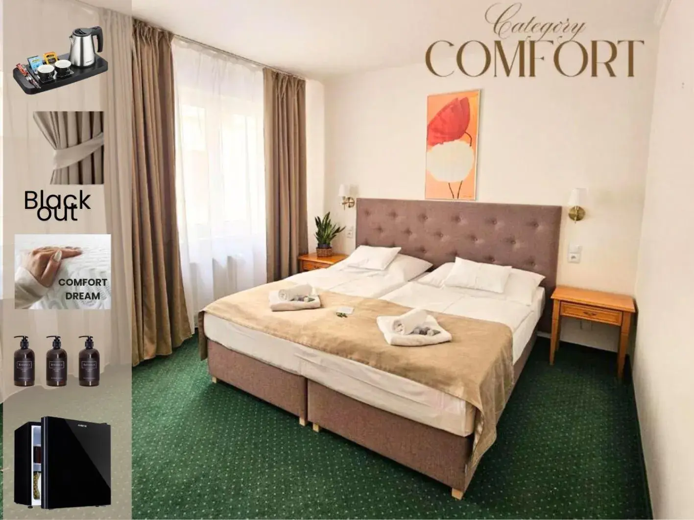 Comfort Double or Twin Room in Hotel Claris Comfort Double or Twin Room in Hotel Claris
