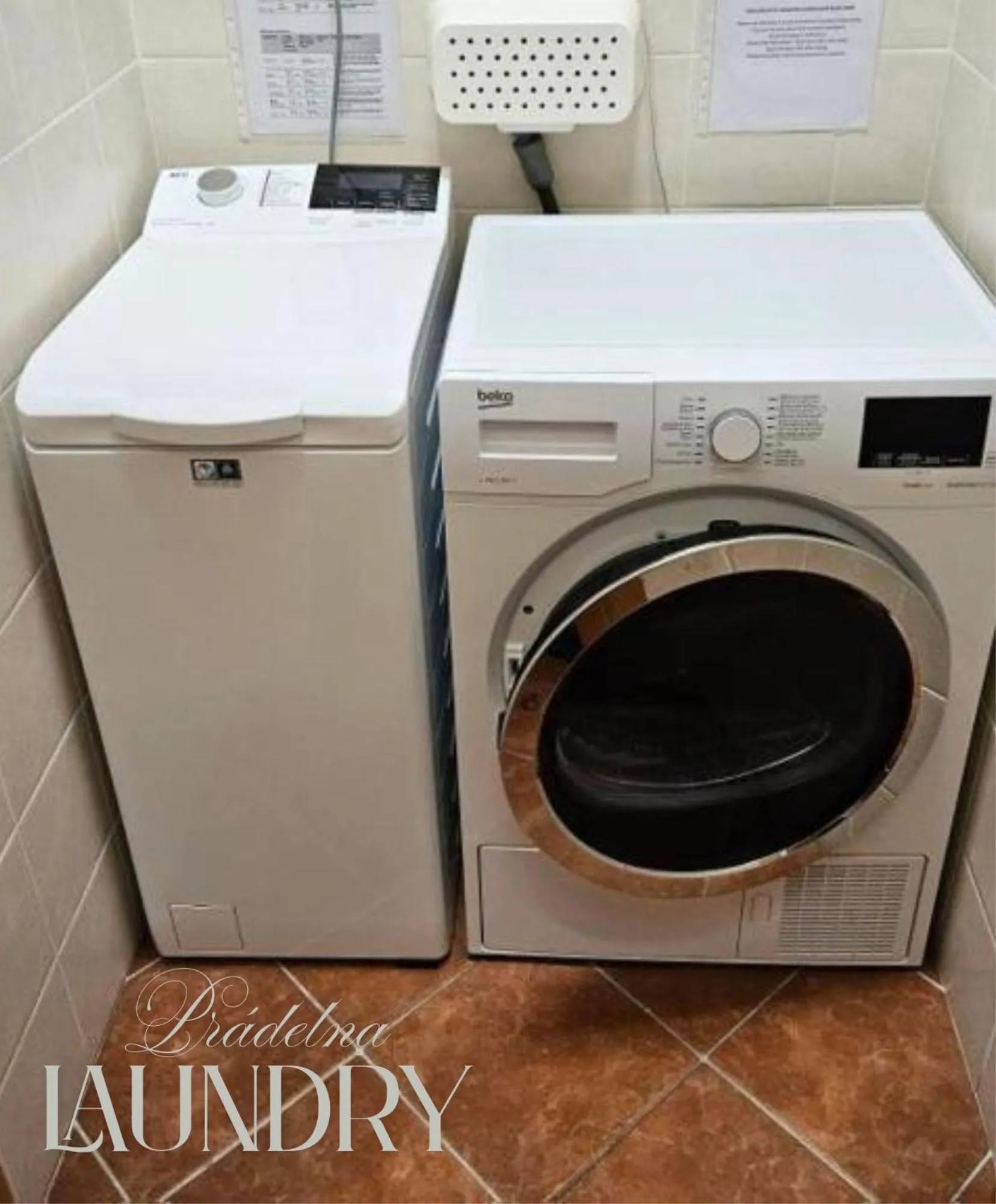 laundry in Hotel Claris