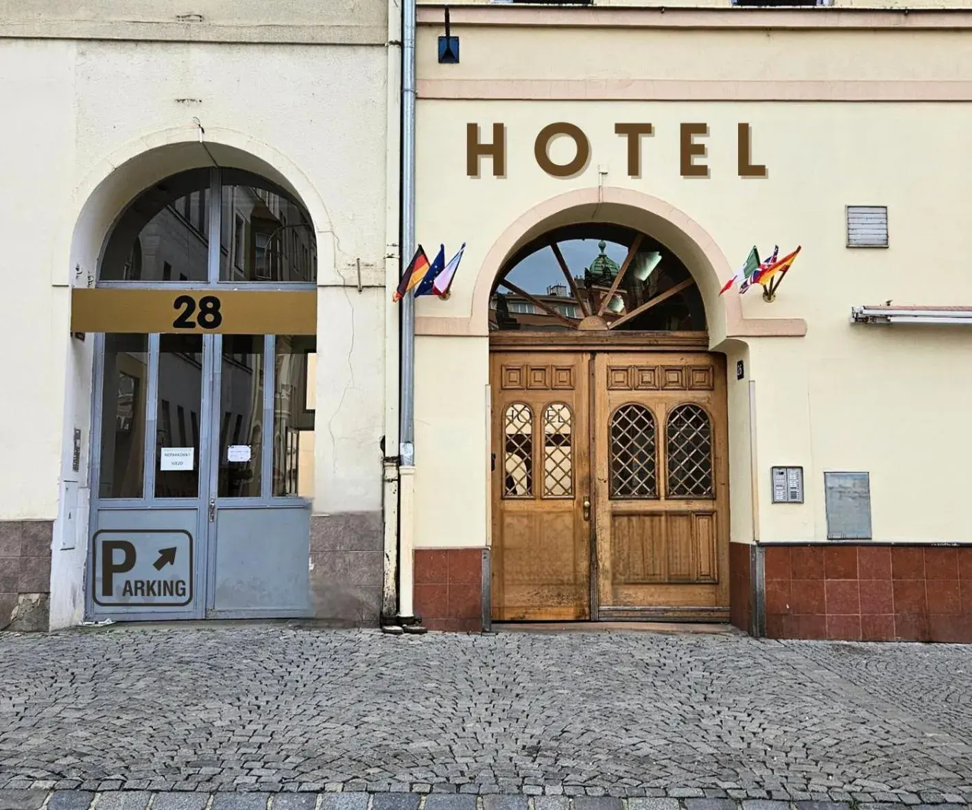 Property building in Hotel Claris Property building in Hotel Claris