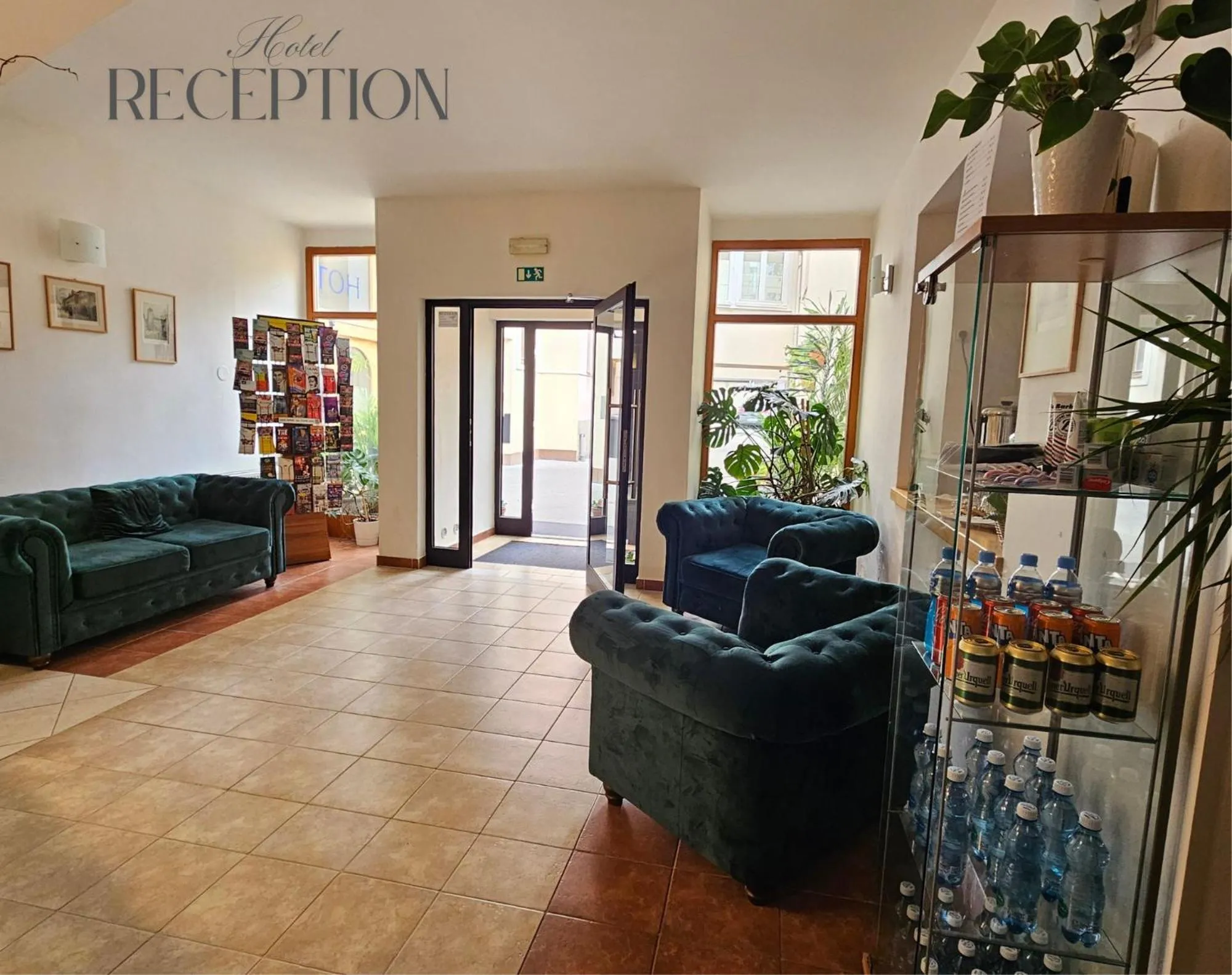 Lobby or reception in Hotel Claris