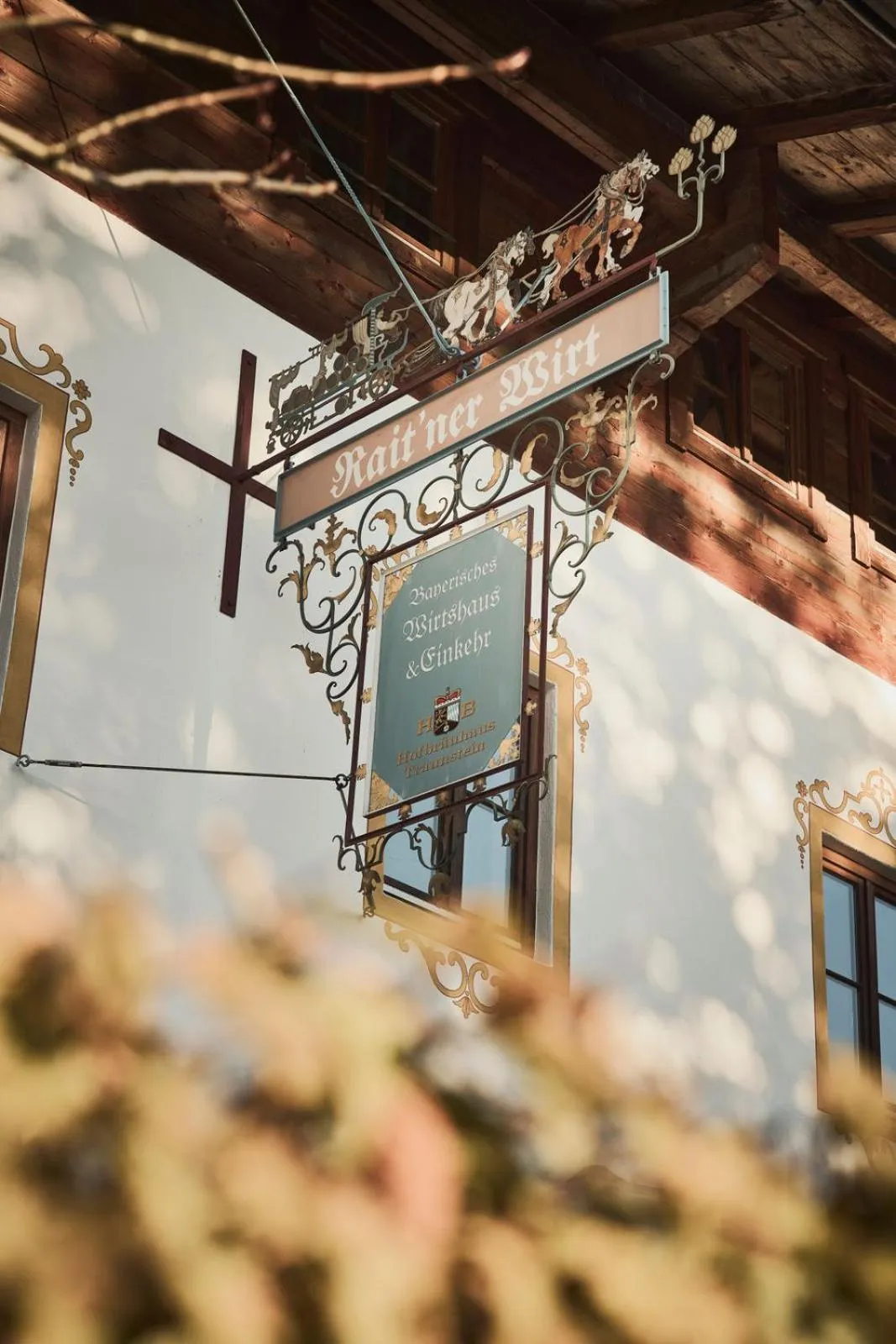 Facade/entrance in Rait´ner Wirt