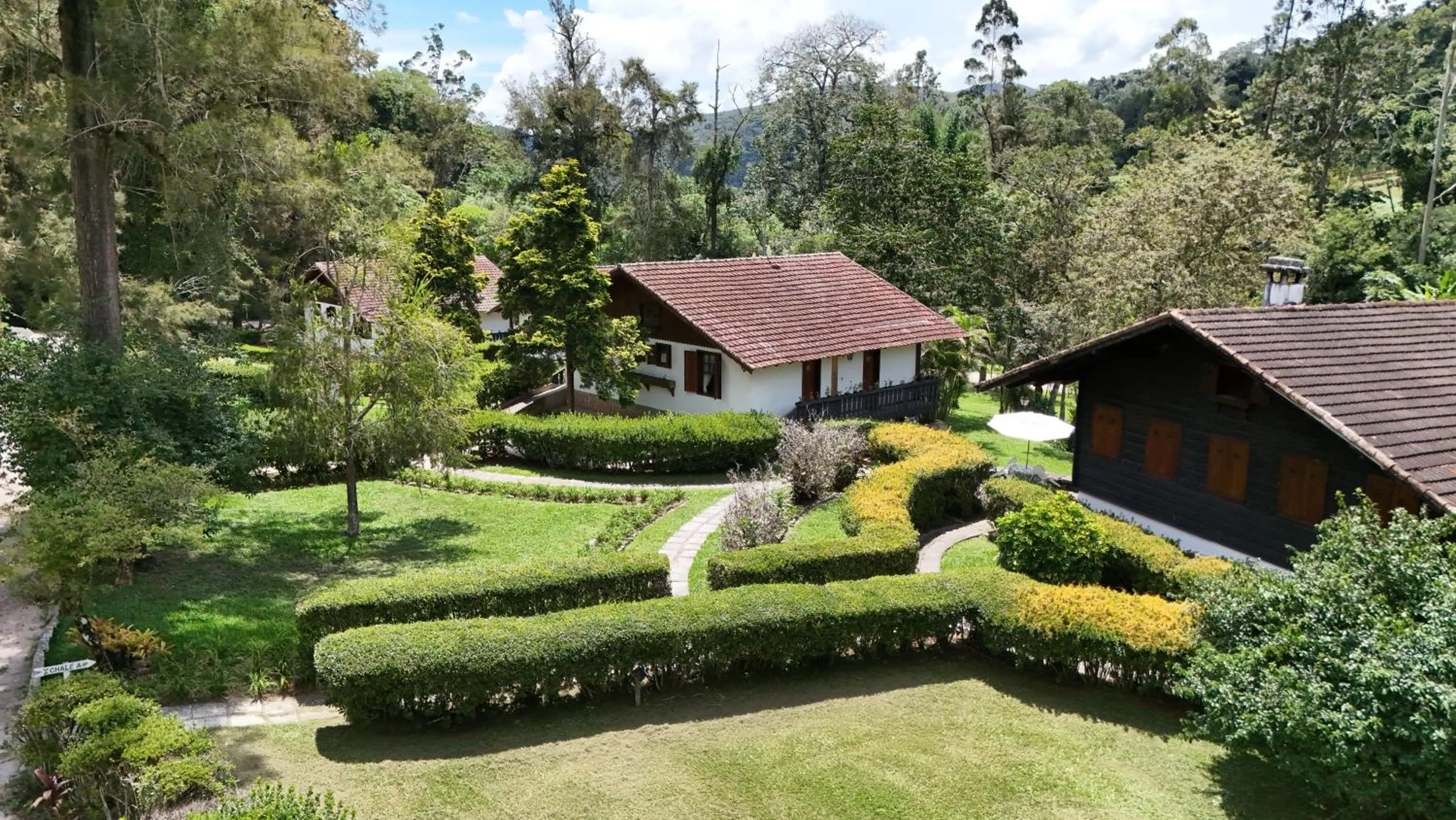 Property building in Hotel Fazenda São Moritz