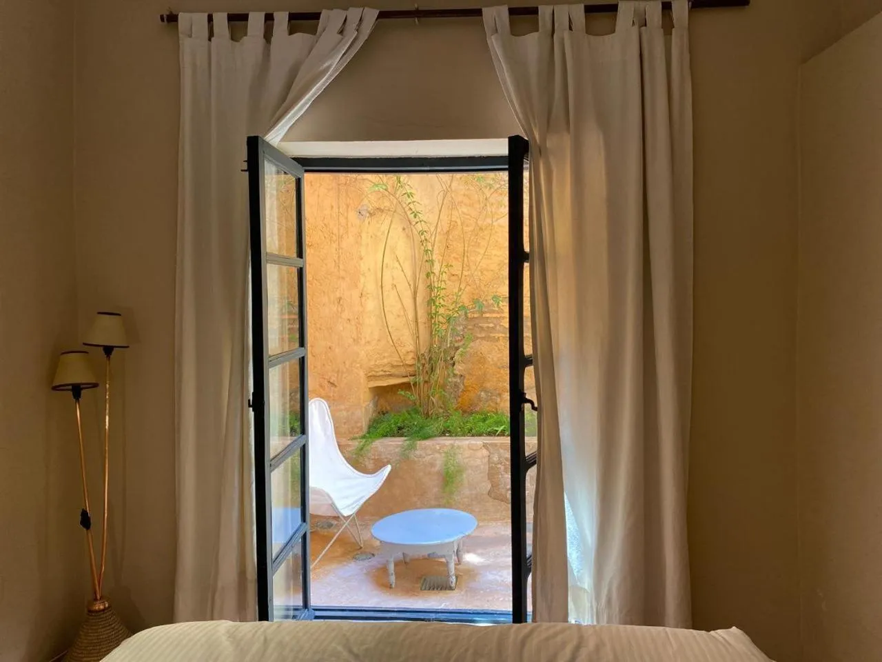 Patio, Bed in Dar El Qadi