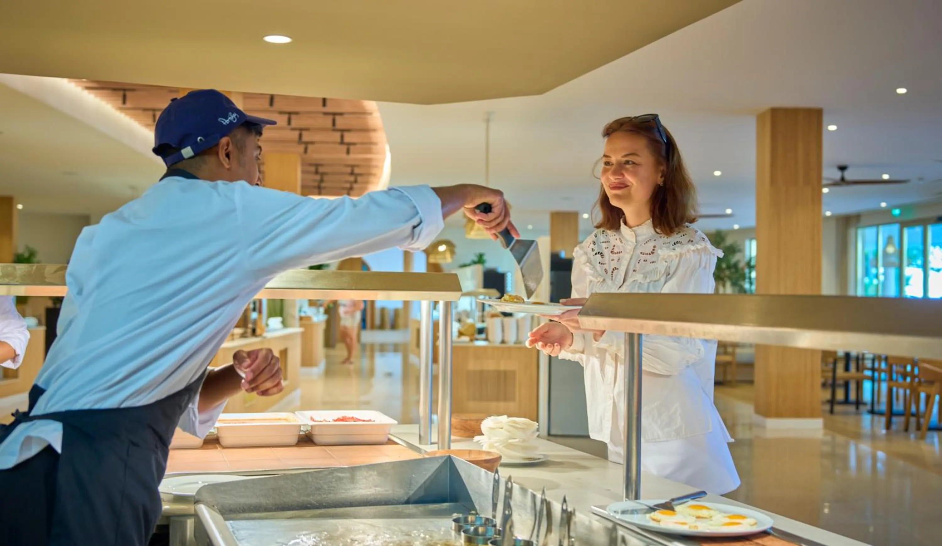 Breakfast in PortoBay Blue Ocean