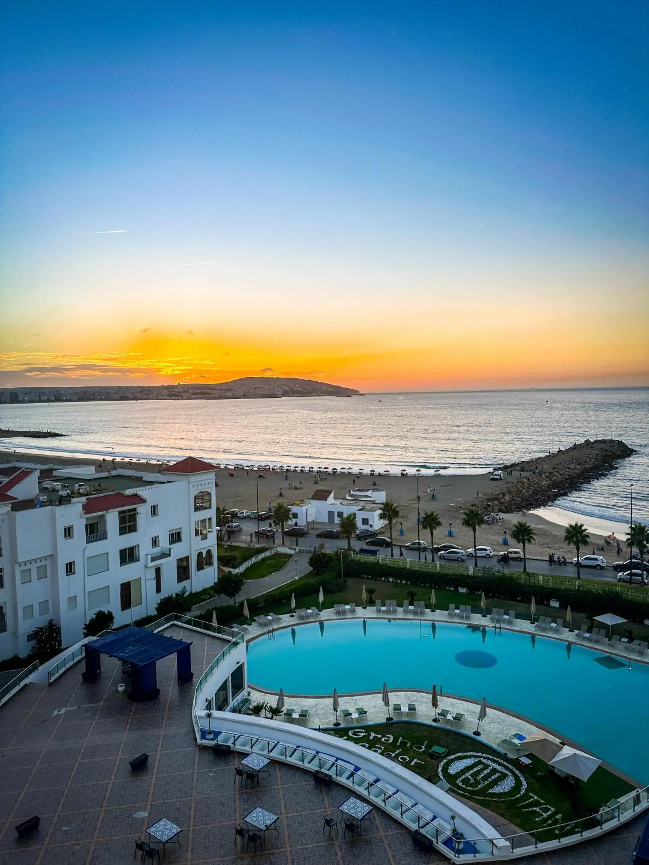 Swimming pool in Grand Mogador Sea View & Spa Swimming pool in Grand Mogador Sea View & Spa