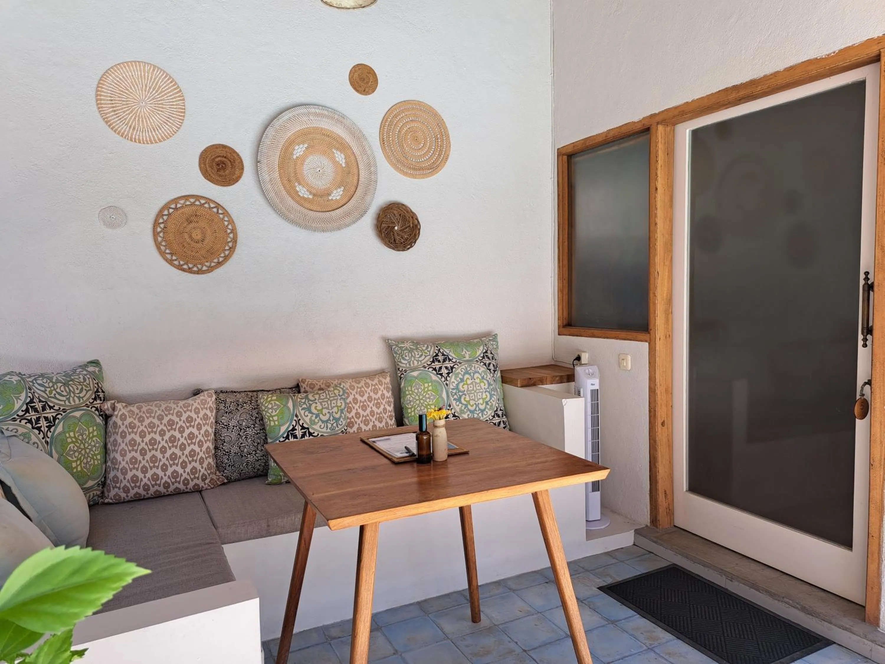 Patio in Eden Eco Resort