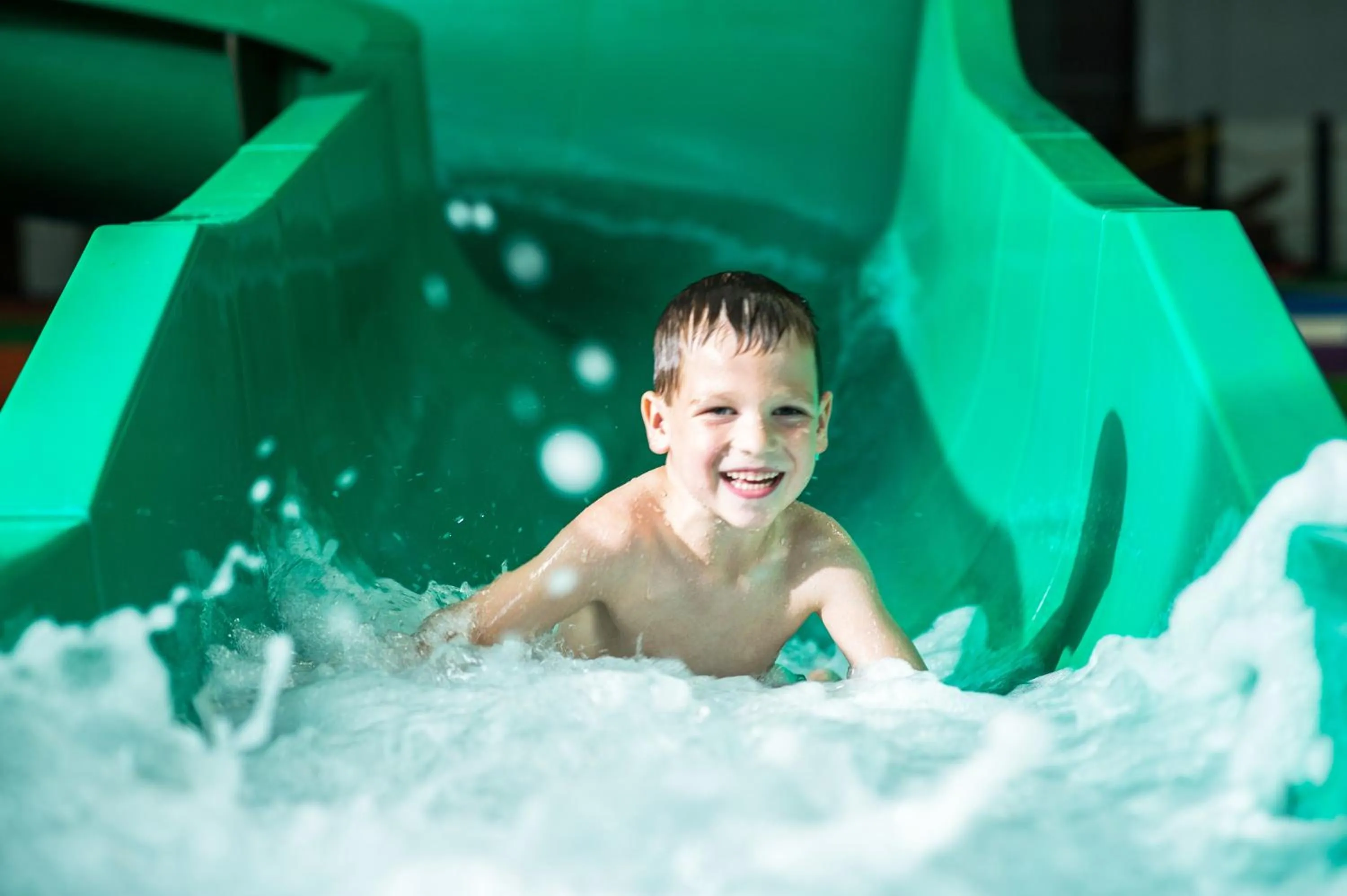 Aqua park in Grand Harbor Resort and Waterpark