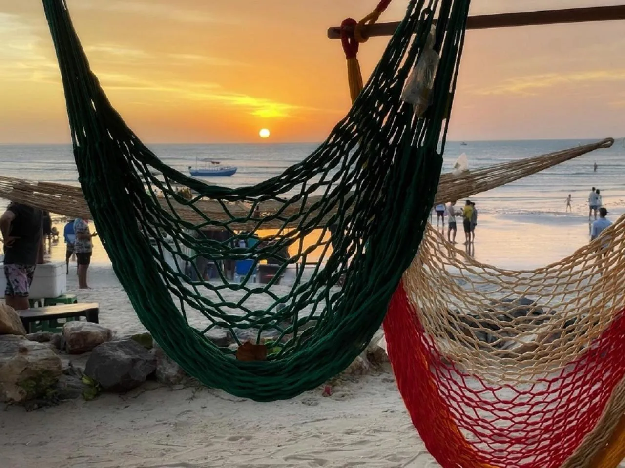 Sunset in Pousada CasAlice