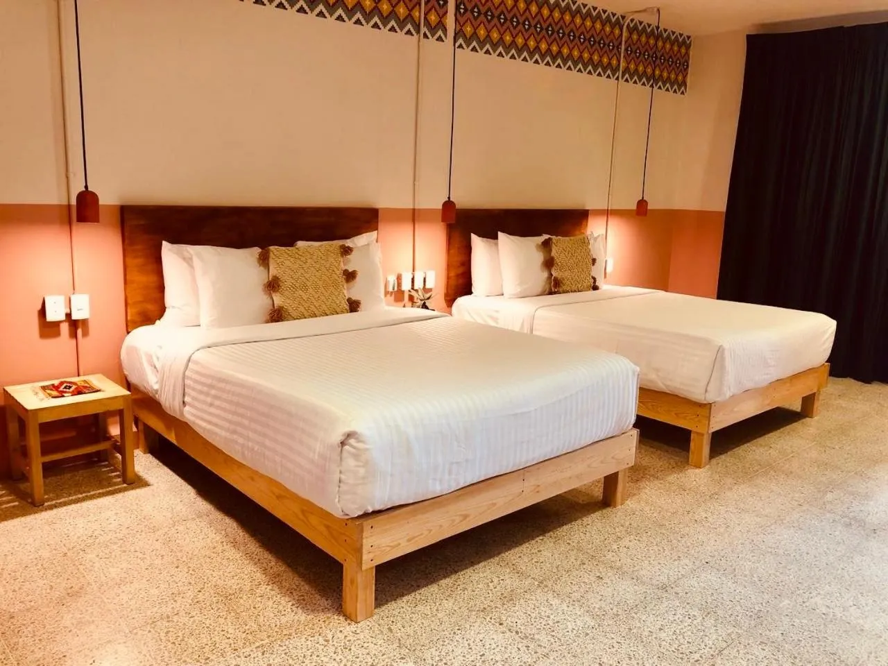 Photo of the whole room, Bed in Selina Oaxaca