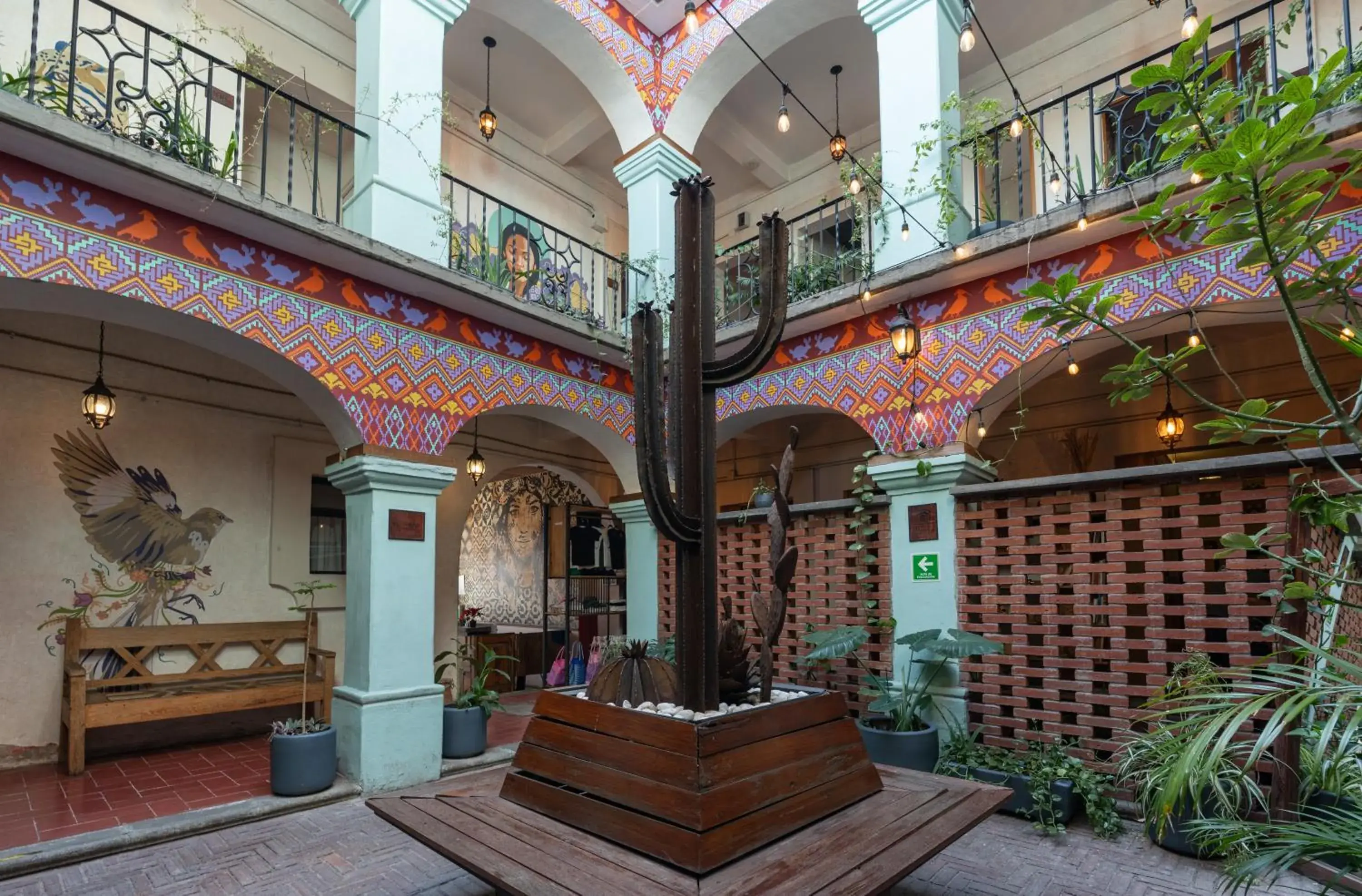 Facade/entrance in Selina Oaxaca Facade/entrance in Selina Oaxaca