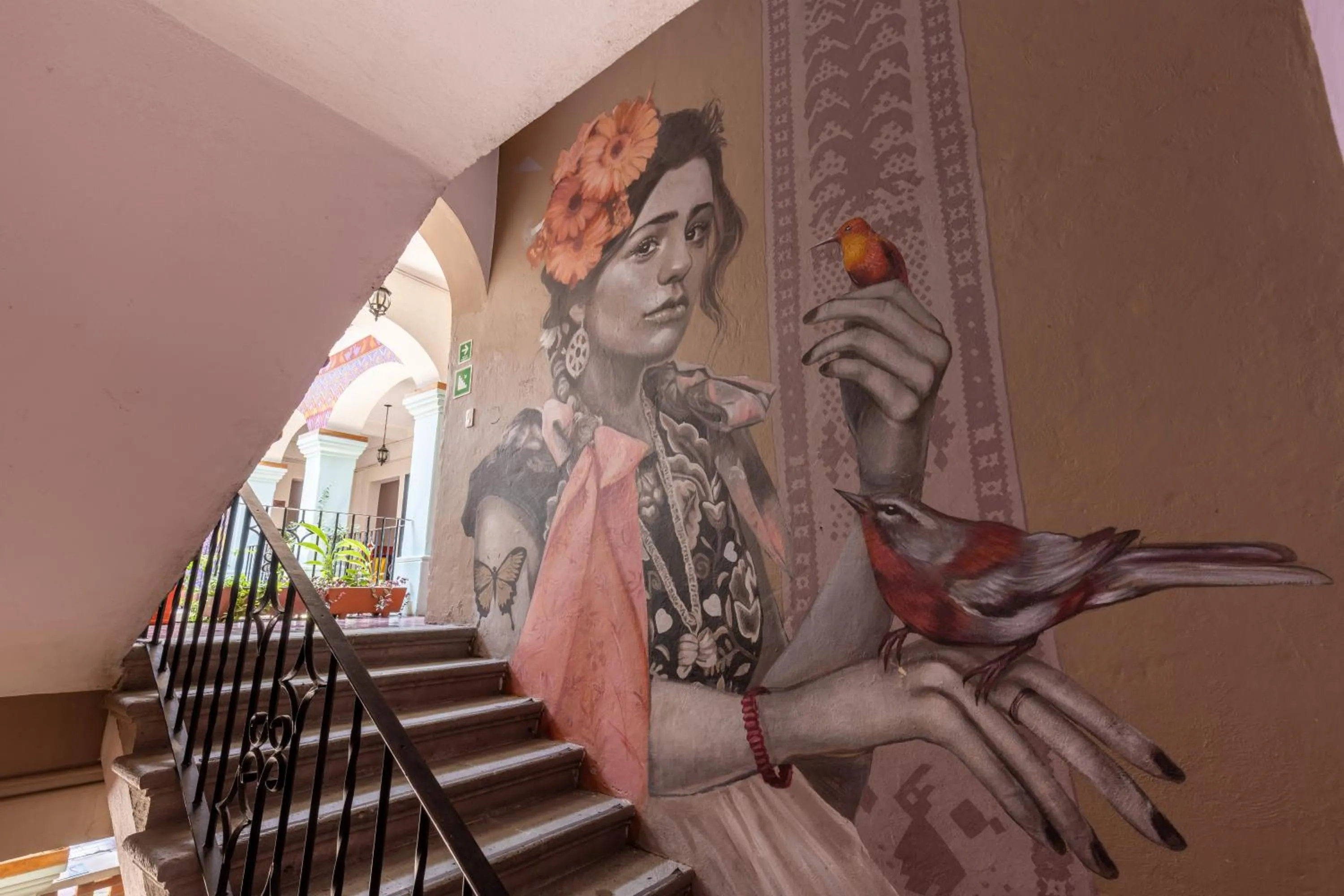 Decorative detail in Selina Oaxaca